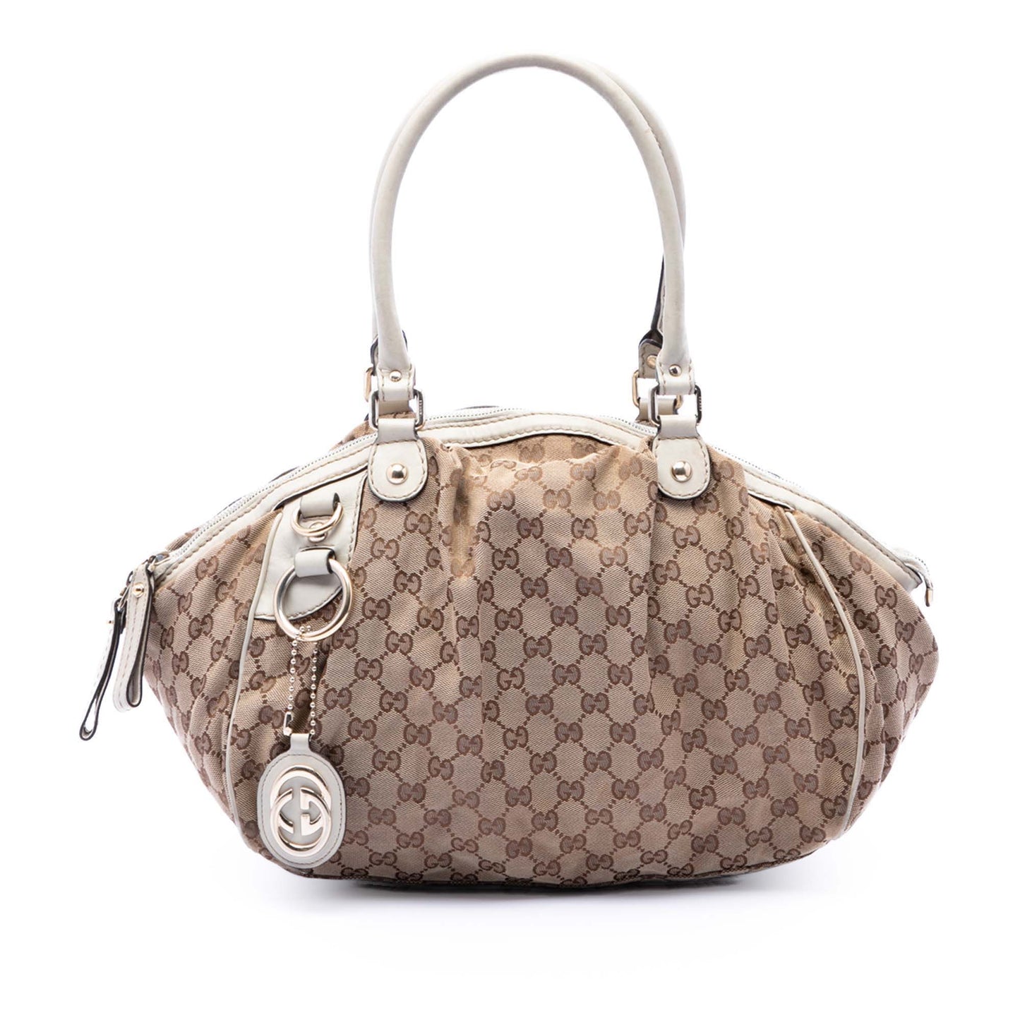 Gucci GG Canvas Sukey Satchel