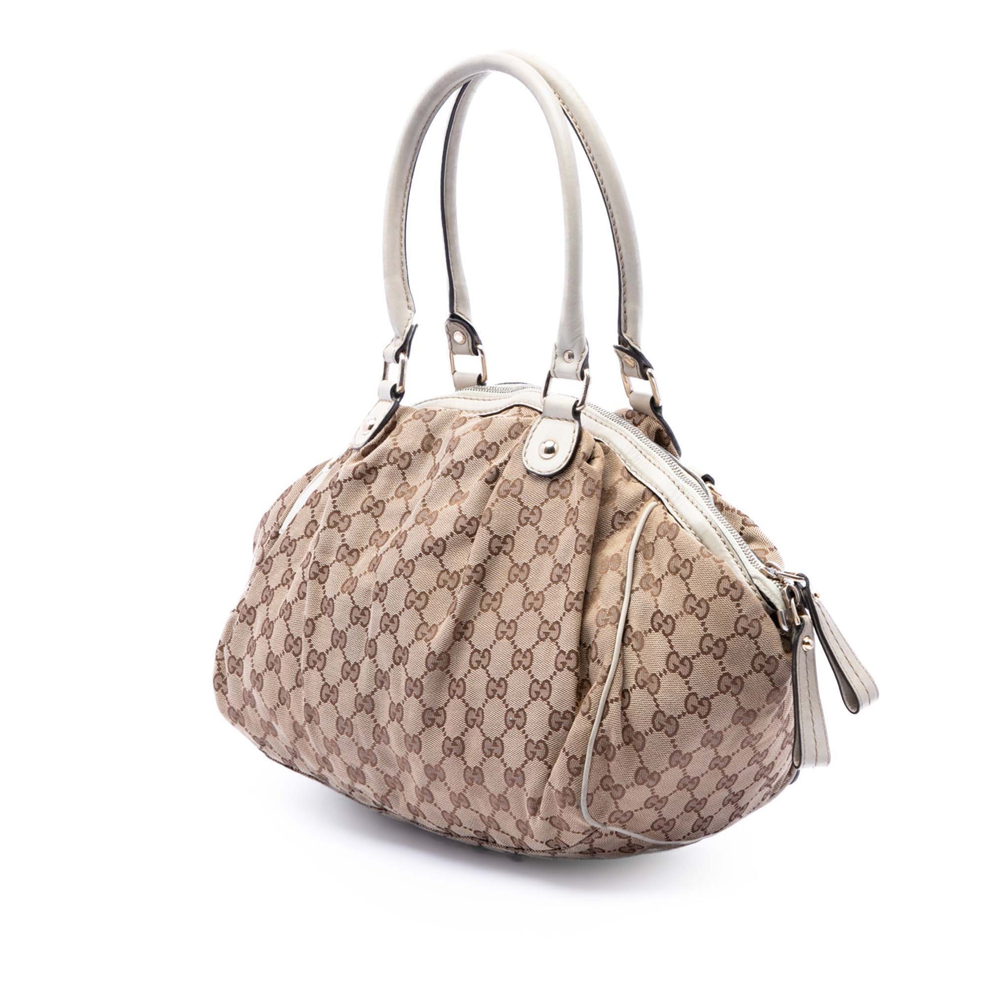 Gucci GG Canvas Sukey Satchel
