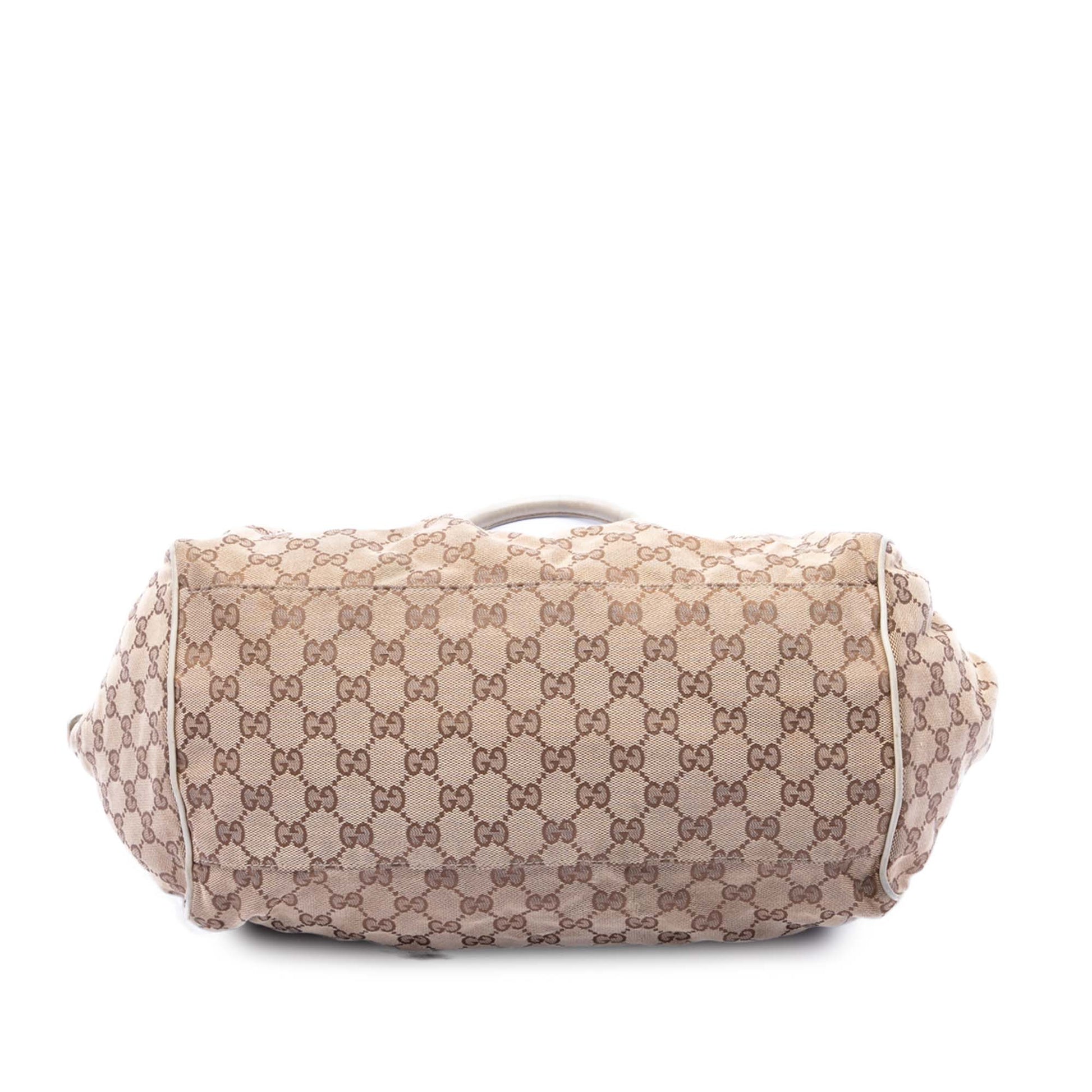 Gucci GG Canvas Sukey Satchel