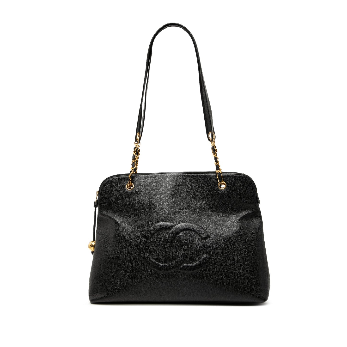 Chanel CC Caviar Shoulder Bag