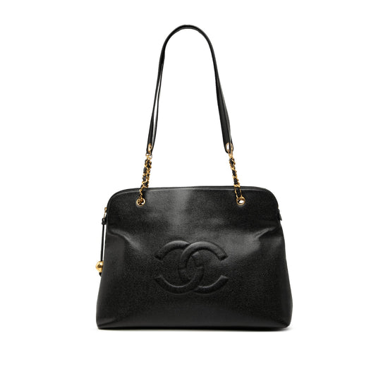 Chanel CC Caviar Shoulder Bag