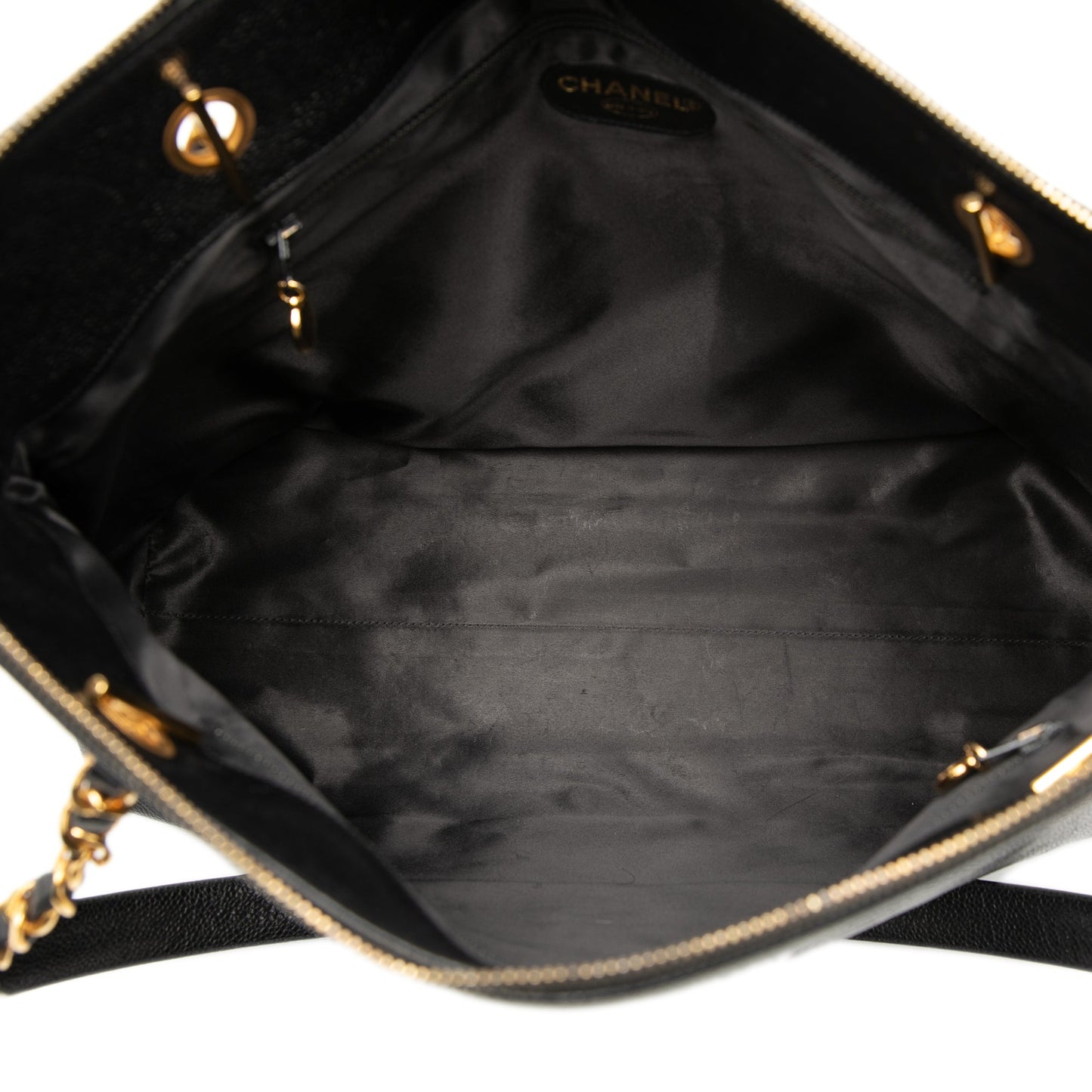 Chanel CC Caviar Shoulder Bag