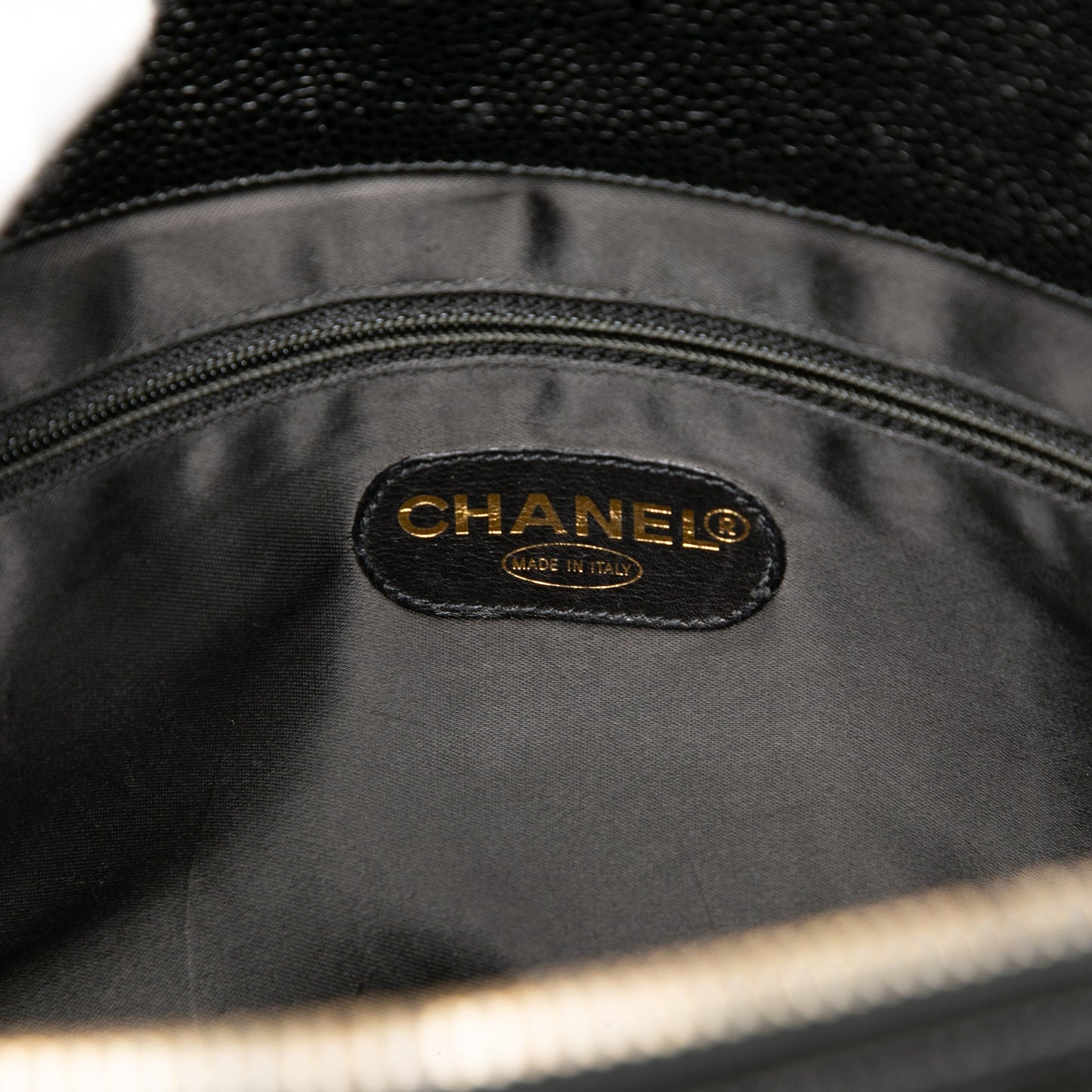 Chanel CC Caviar Shoulder Bag