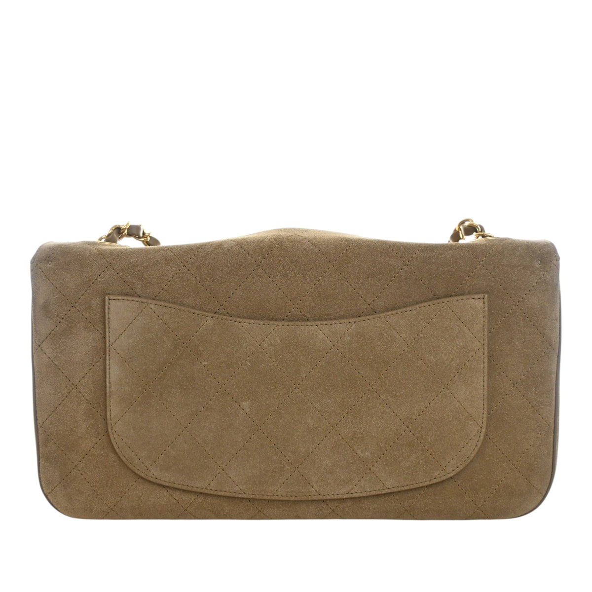 Chanel Small Quilted Suede Souplissimo Maxi Flap