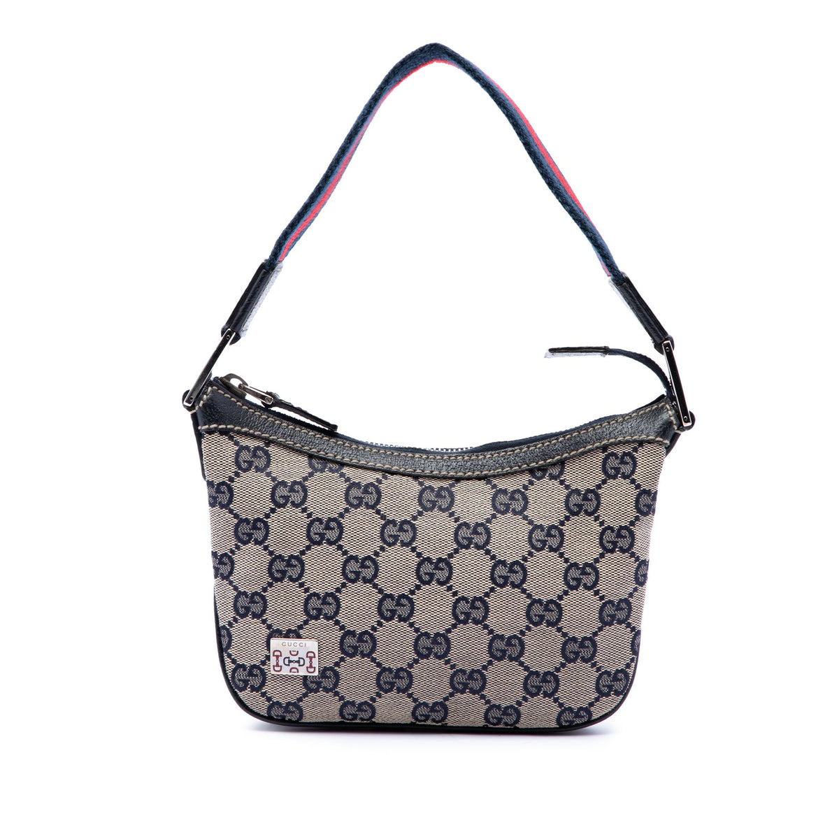 Gucci Mini GG Canvas Web Pop Handbag