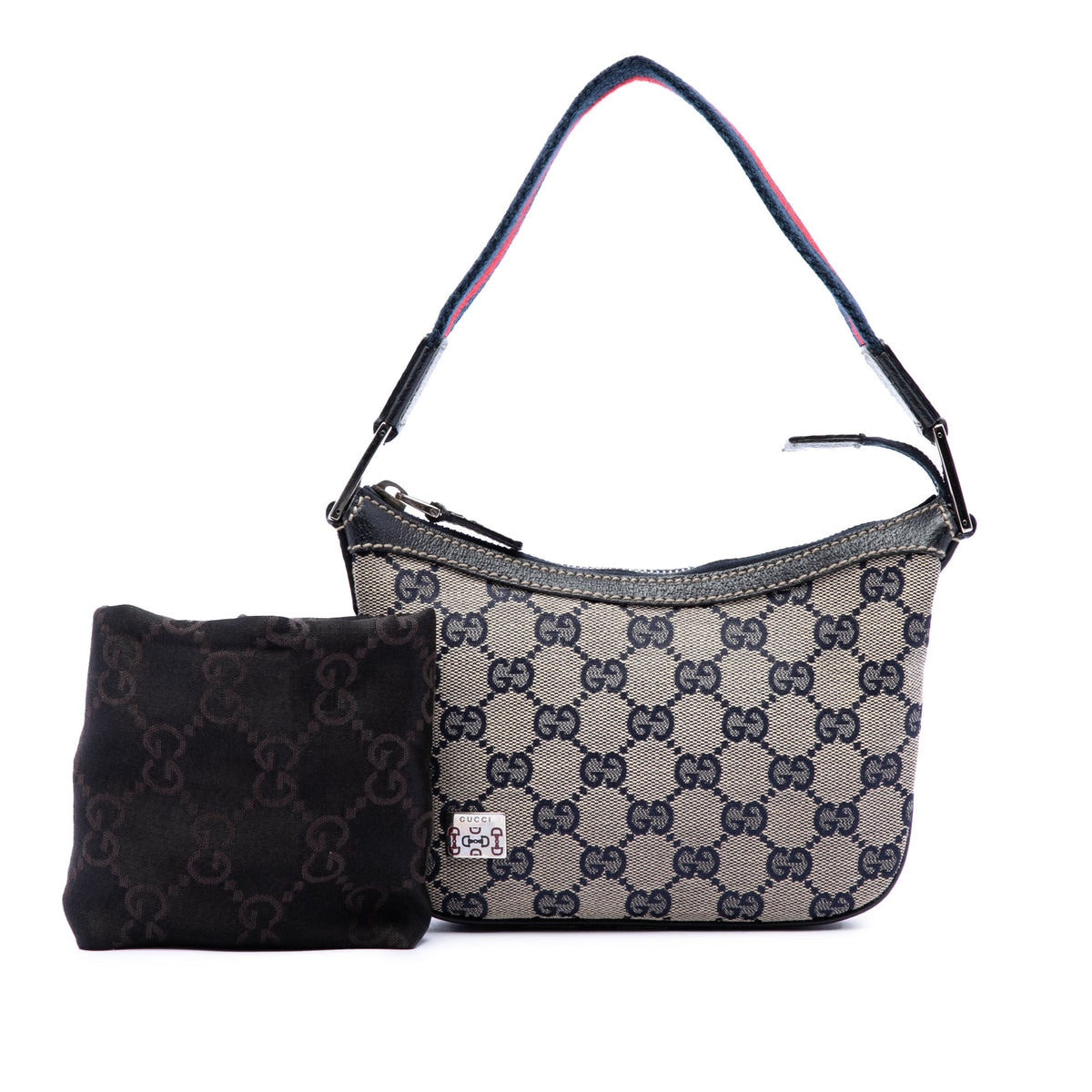 Gucci Mini GG Canvas Web Pop Handbag