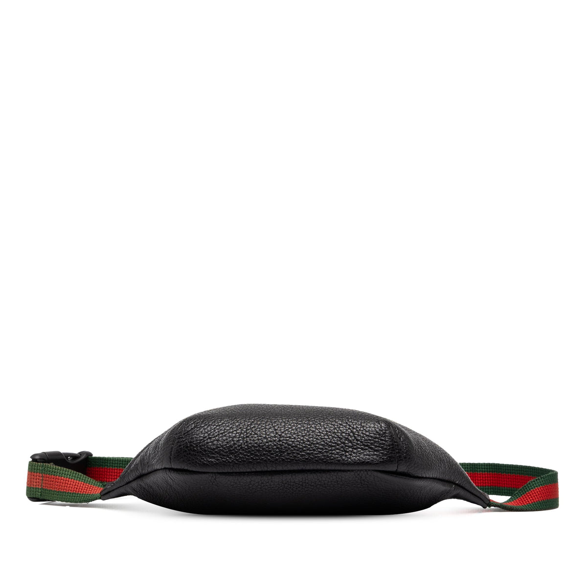 Gucci Small Grained Calfskin Web Logo Belt Bag