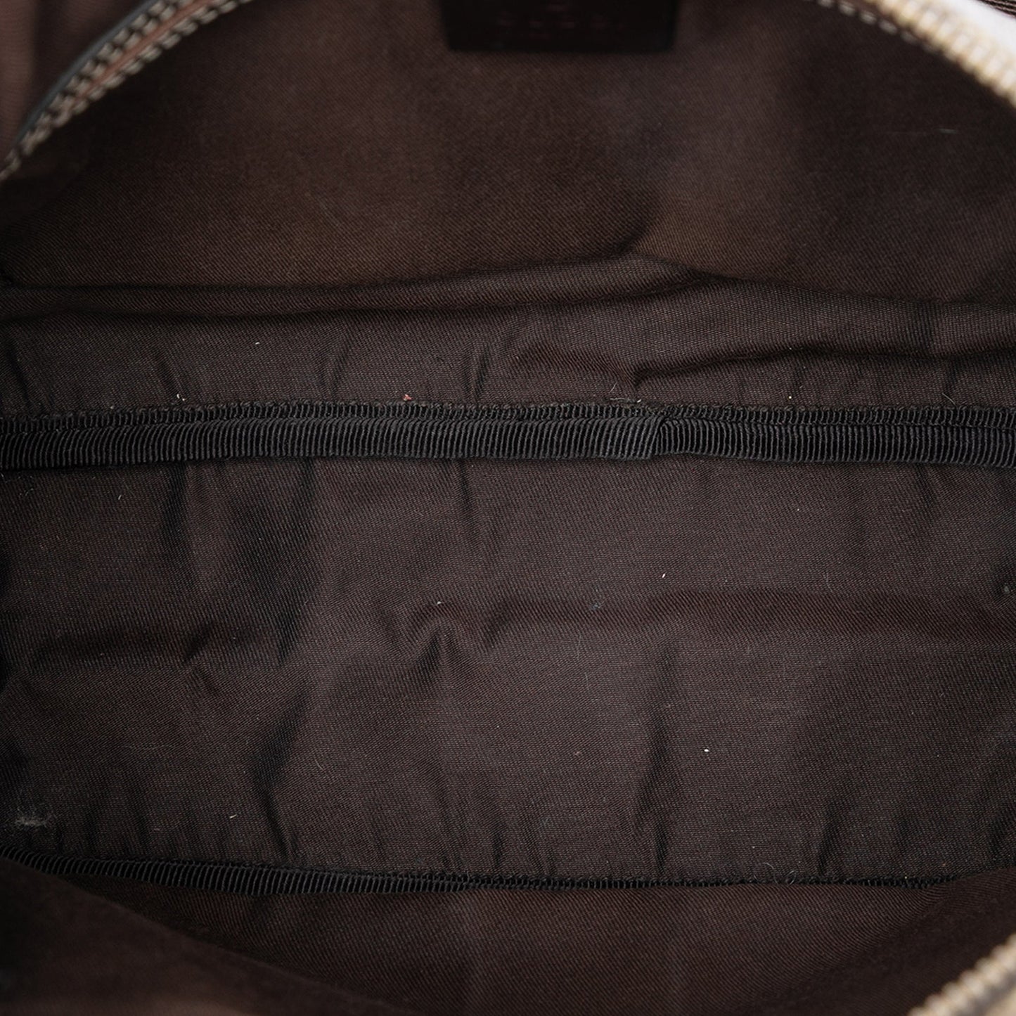 Gucci GG Supreme Double Pocket Crossbody