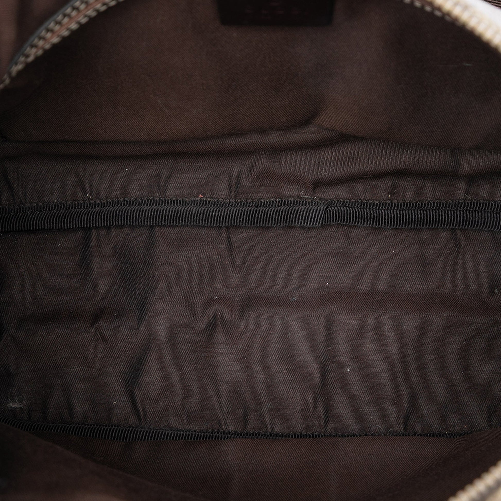 Gucci GG Supreme Double Pocket Crossbody