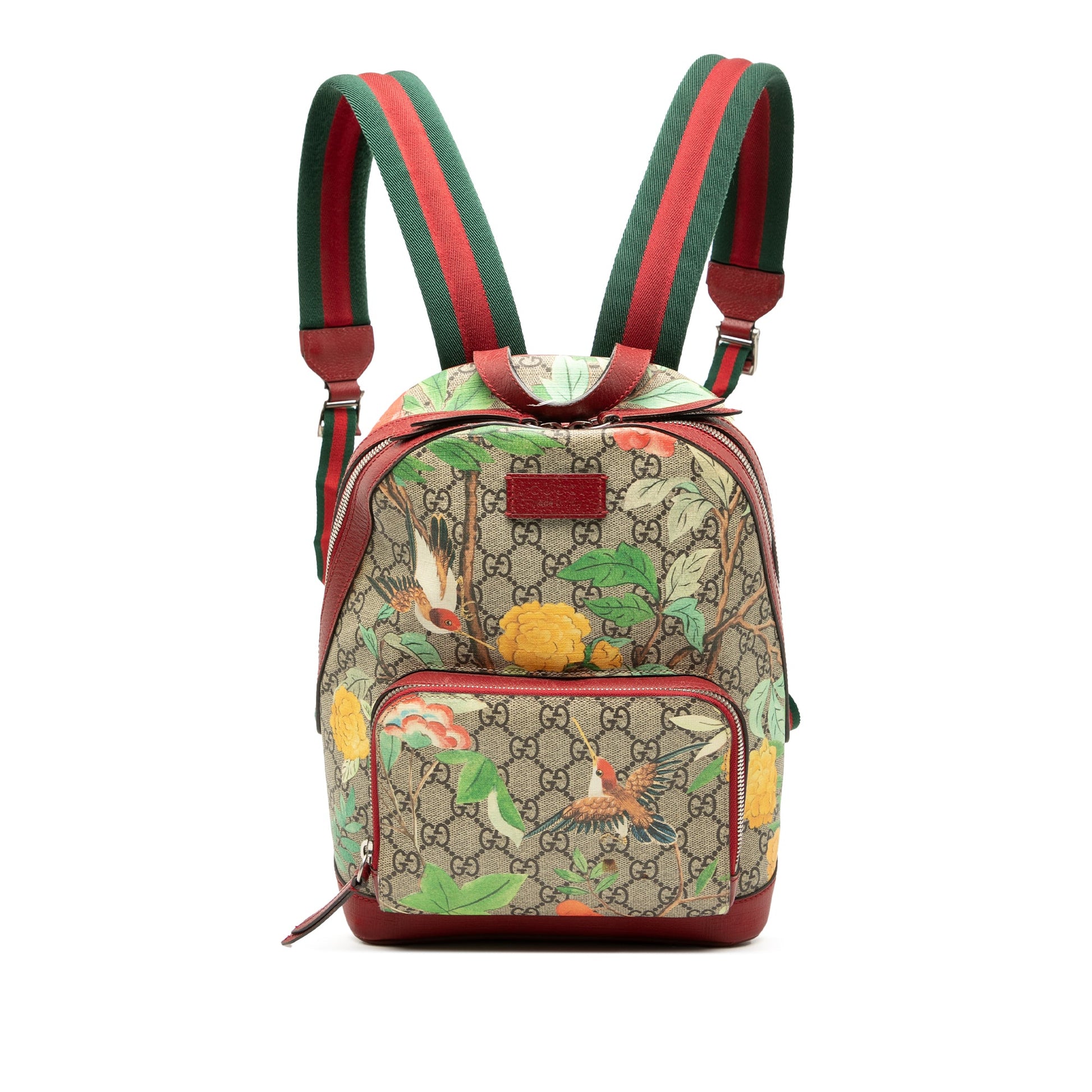 Gucci Small GG Supreme Web Tian Backpack