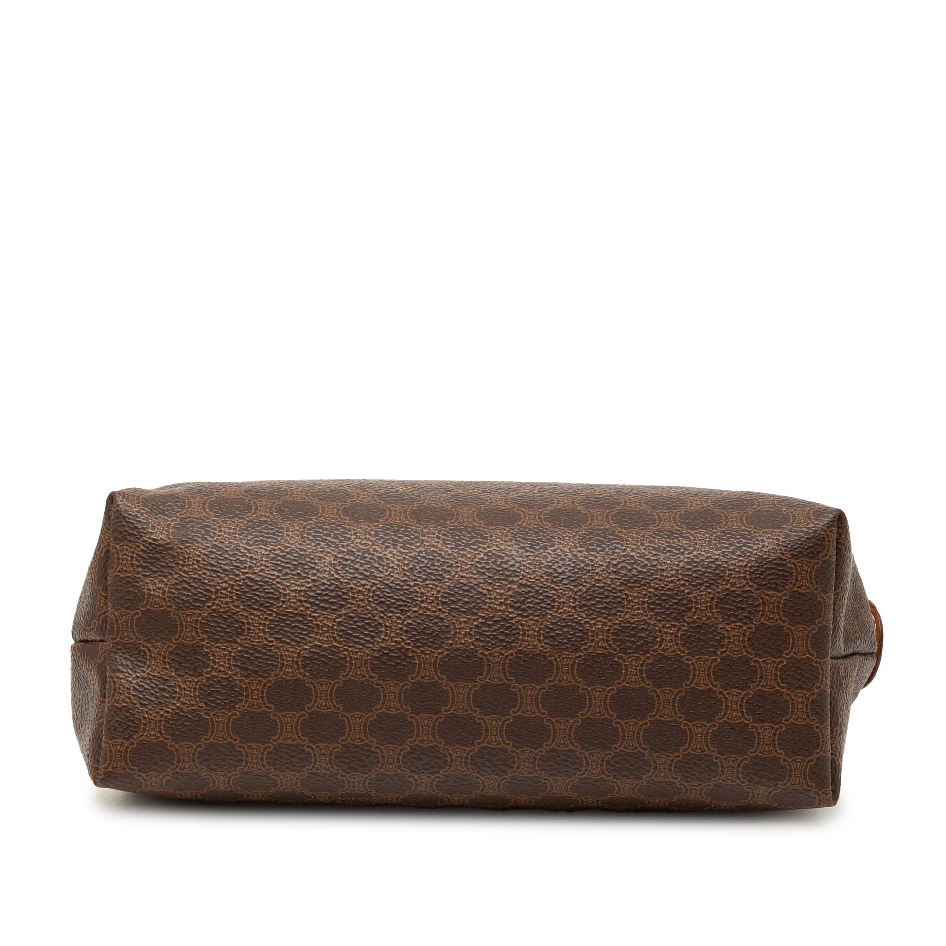 Celine Macadam Coated Canvas Clutch