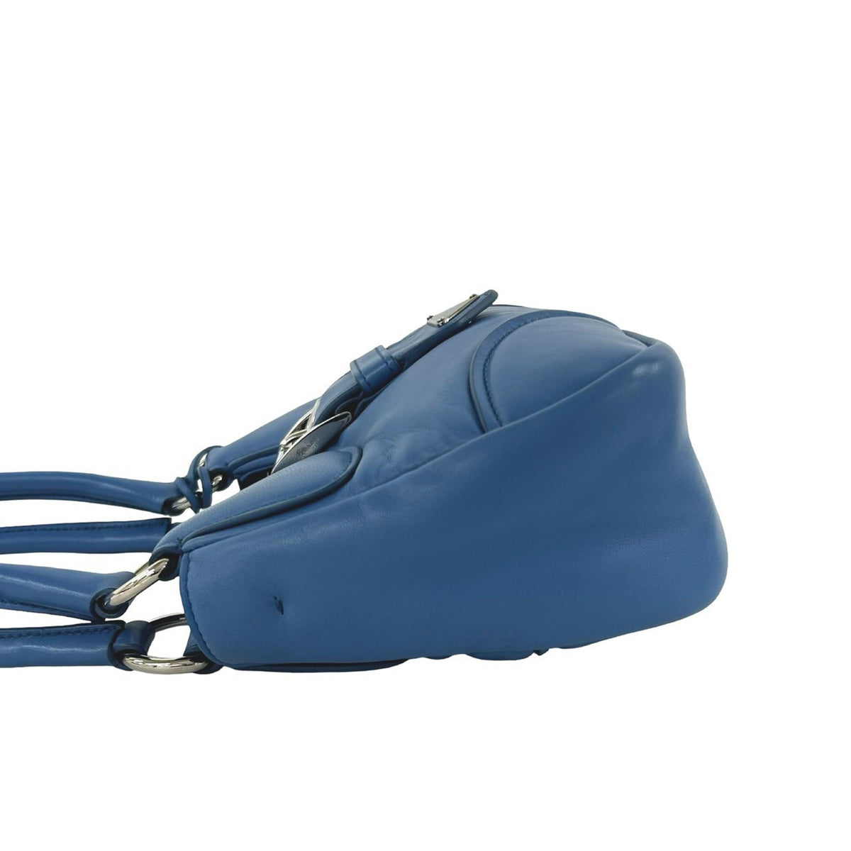 Prada Nappa Soft Padded Re Edition 2002 Moon Satchel