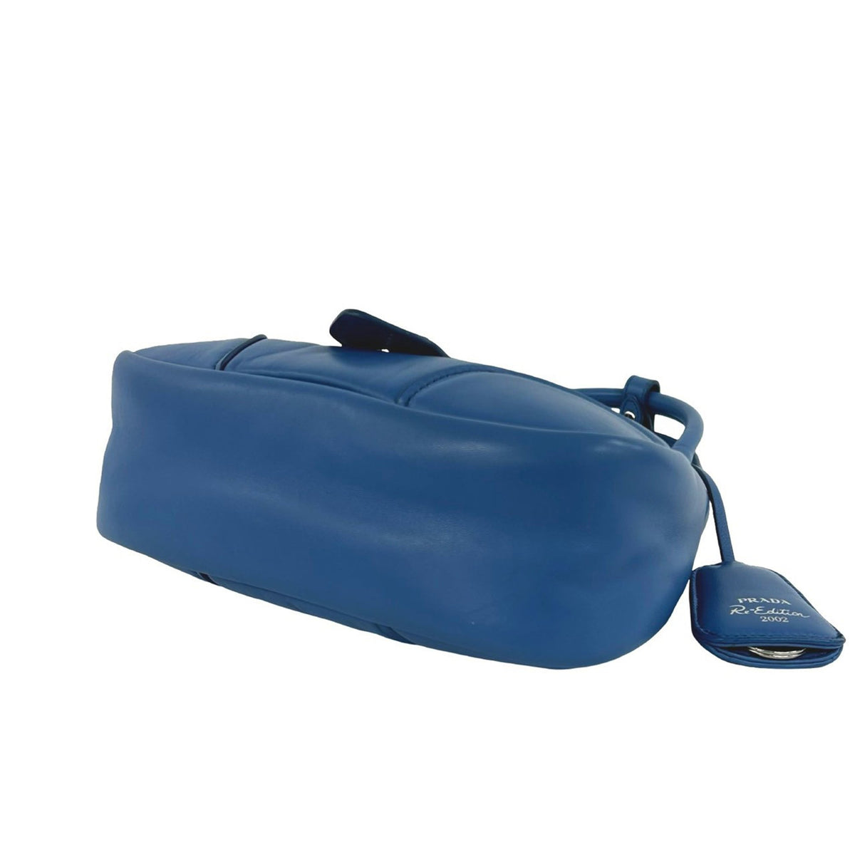 Prada Nappa Soft Padded Re Edition 2002 Moon Satchel