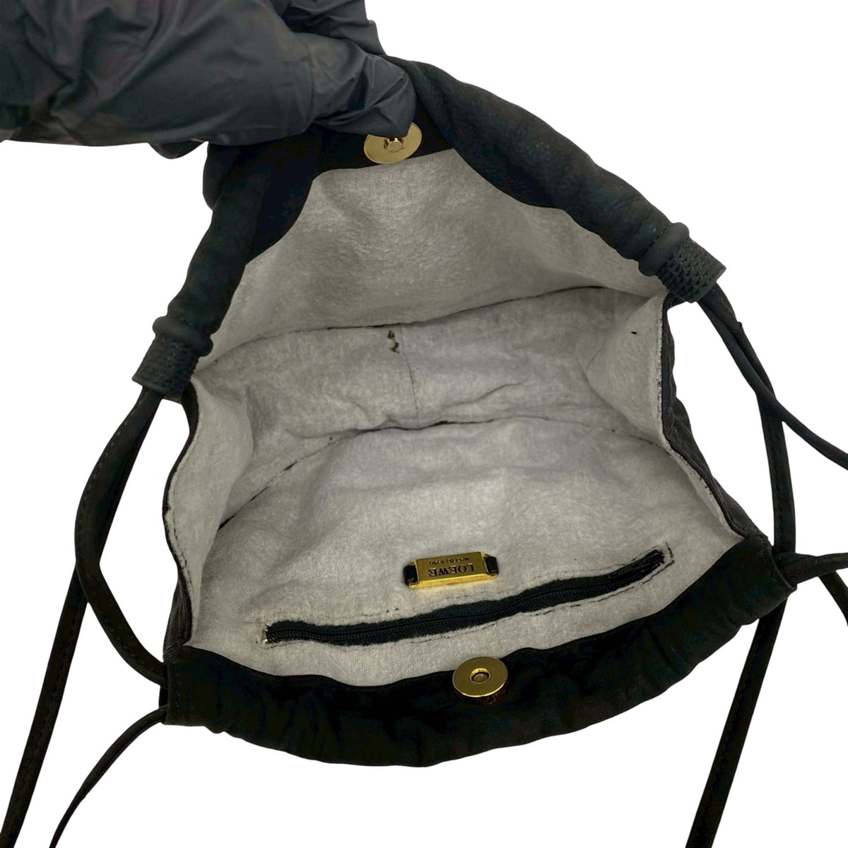LOEWE Leater Anagram Shoulder Bag