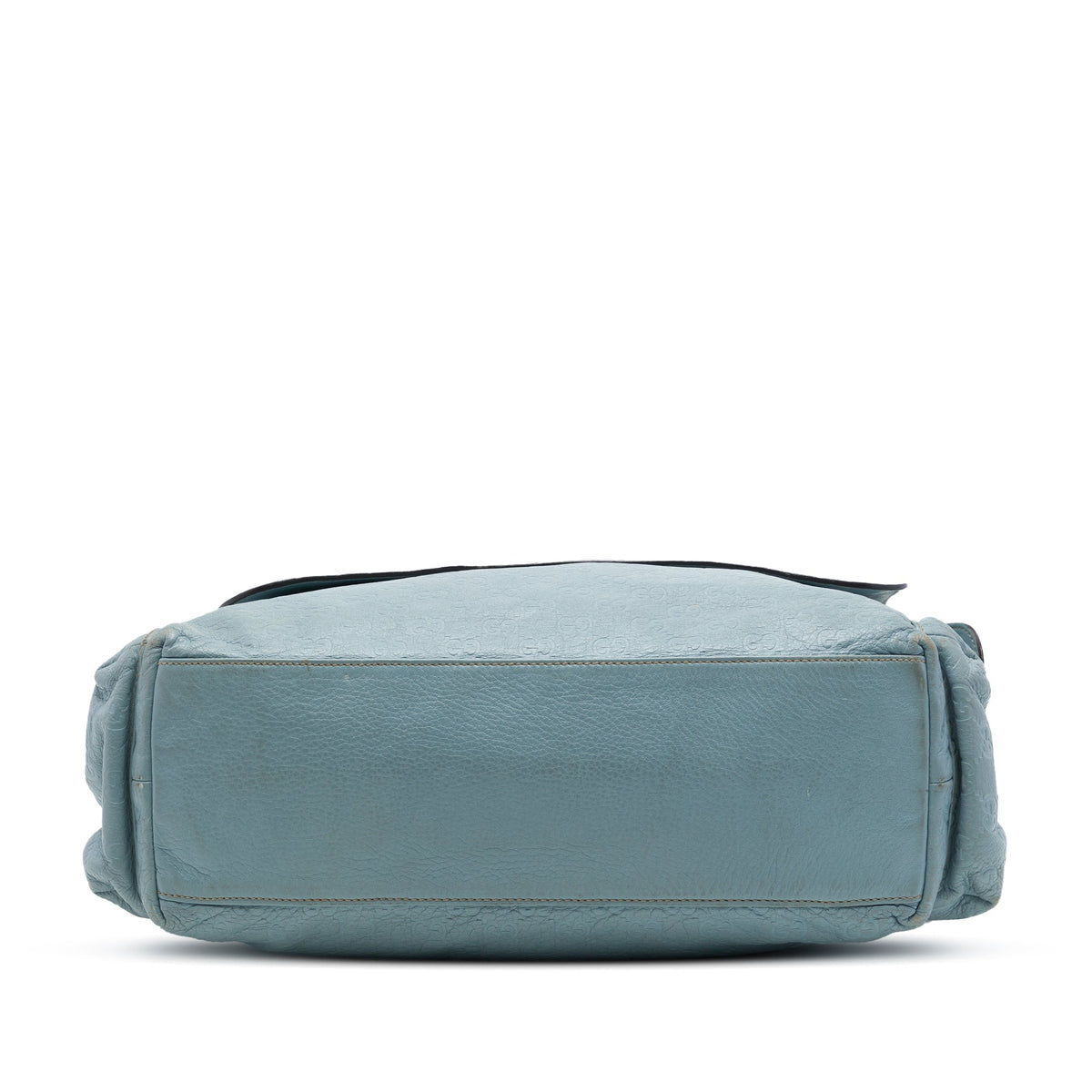 Gucci Guccissima Web Flap Diaper Bag — Blue