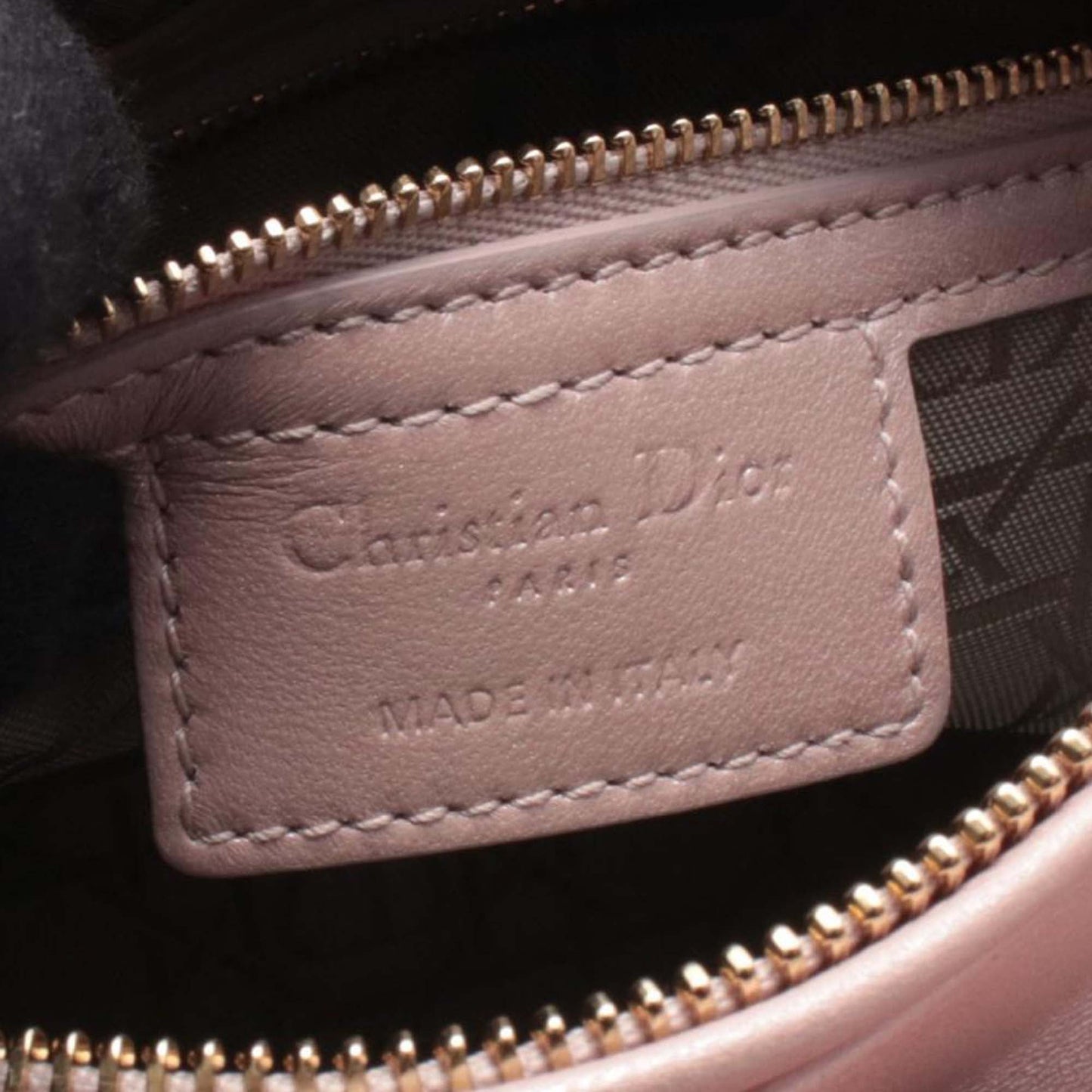 Dior Medium Iridescent Lambskin Cannage Lady Dior