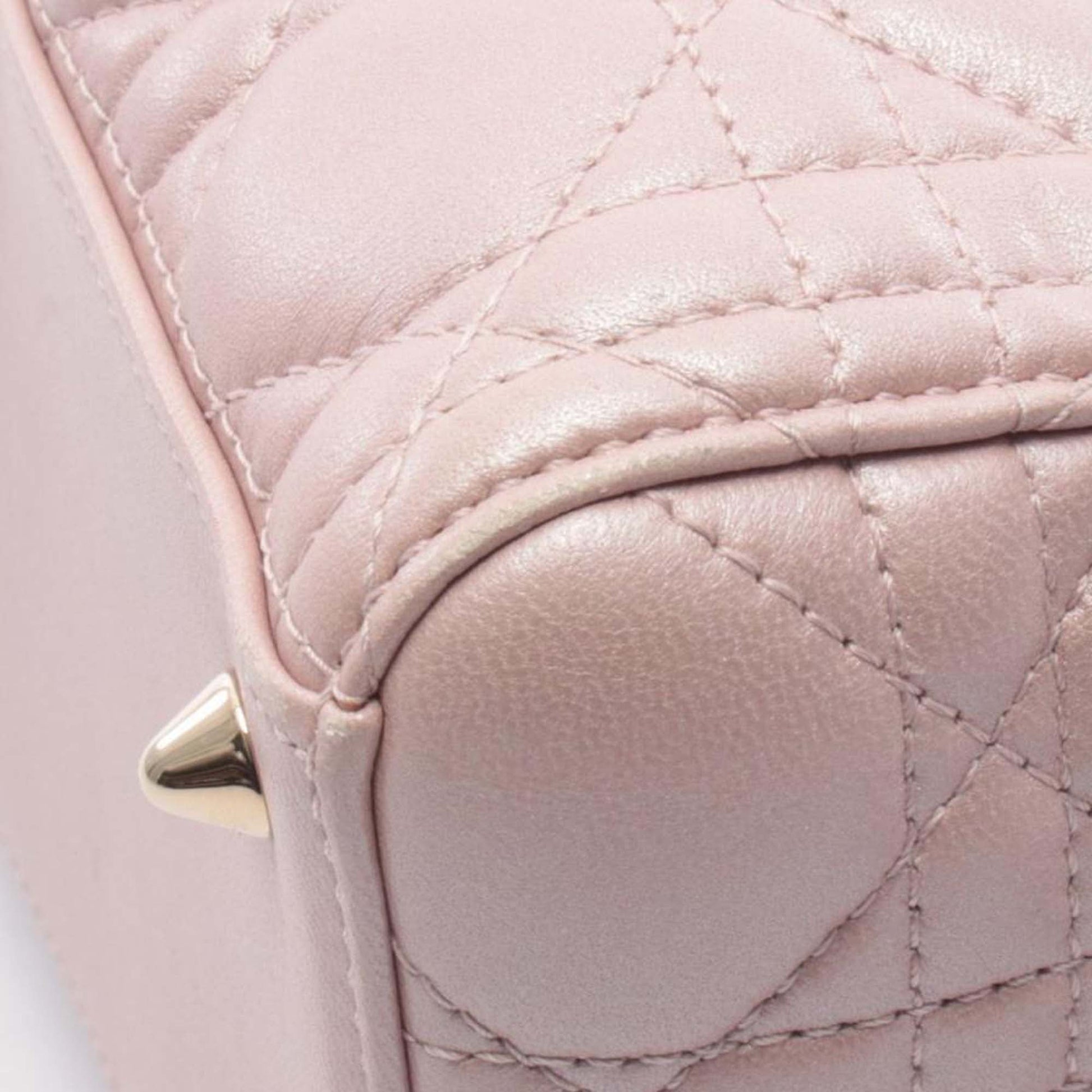 Dior Medium Iridescent Lambskin Cannage Lady Dior