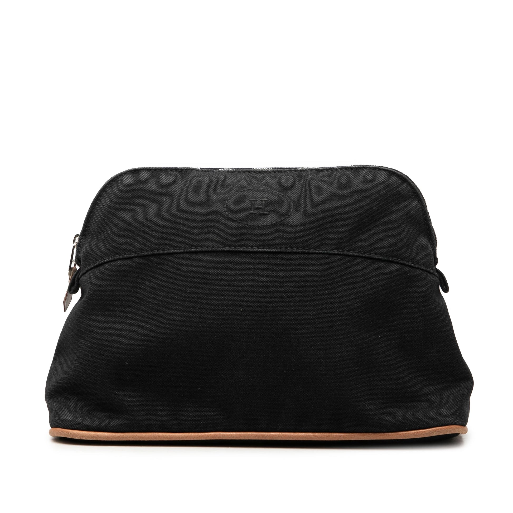 Hermès Toile Bolide Trousse De Voyage Pouch PM
