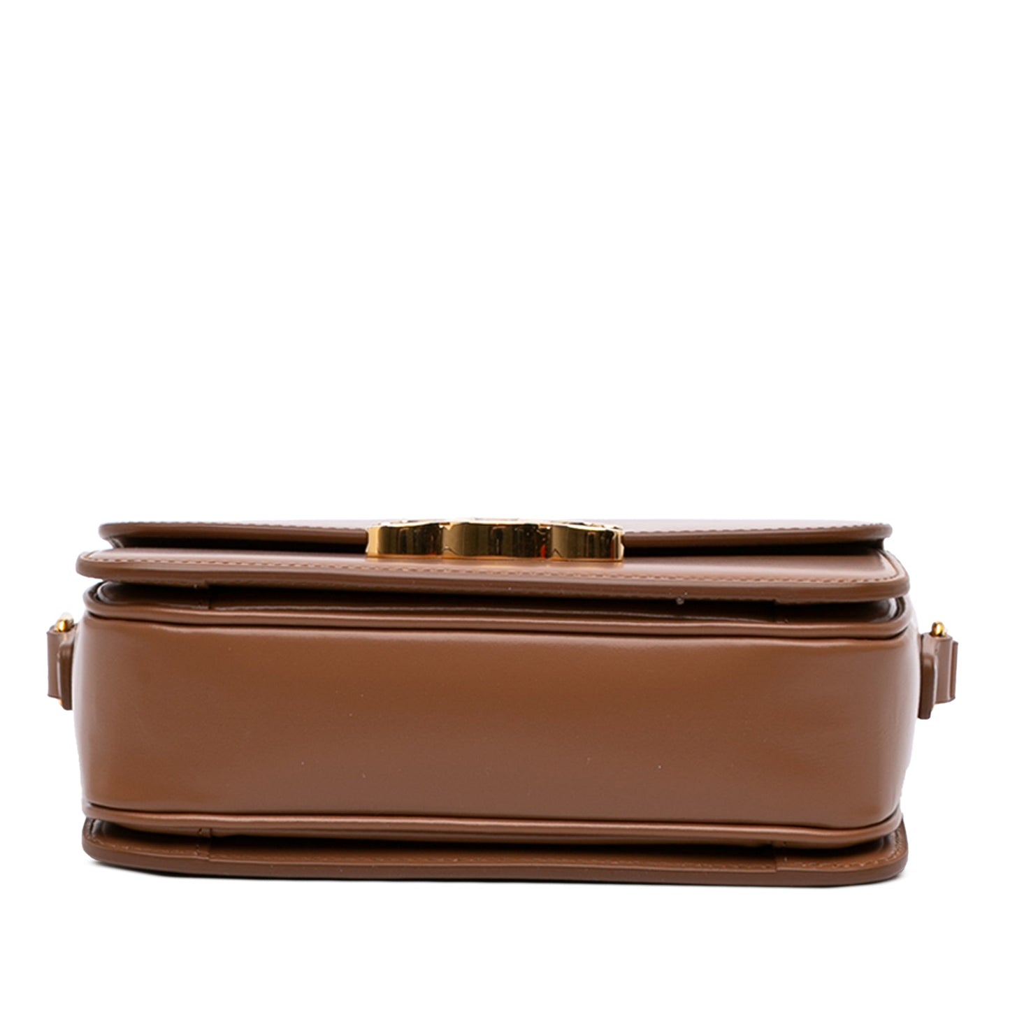 Celine Teen Shiny Calfskin Triomphe Crossbody