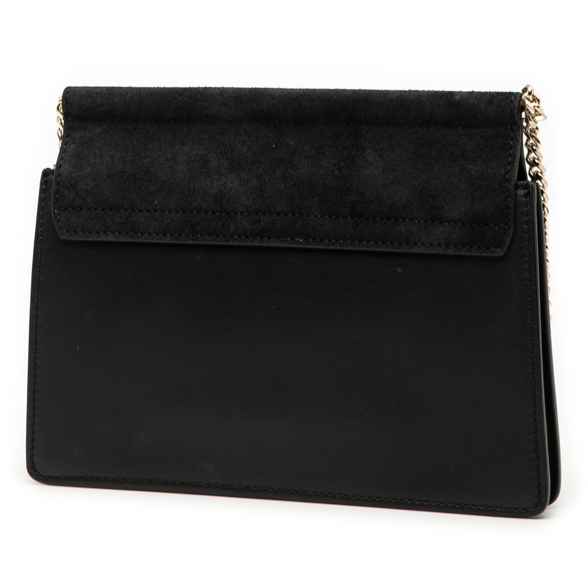 Chloé Small Calfskin and Suede Faye Crossbody