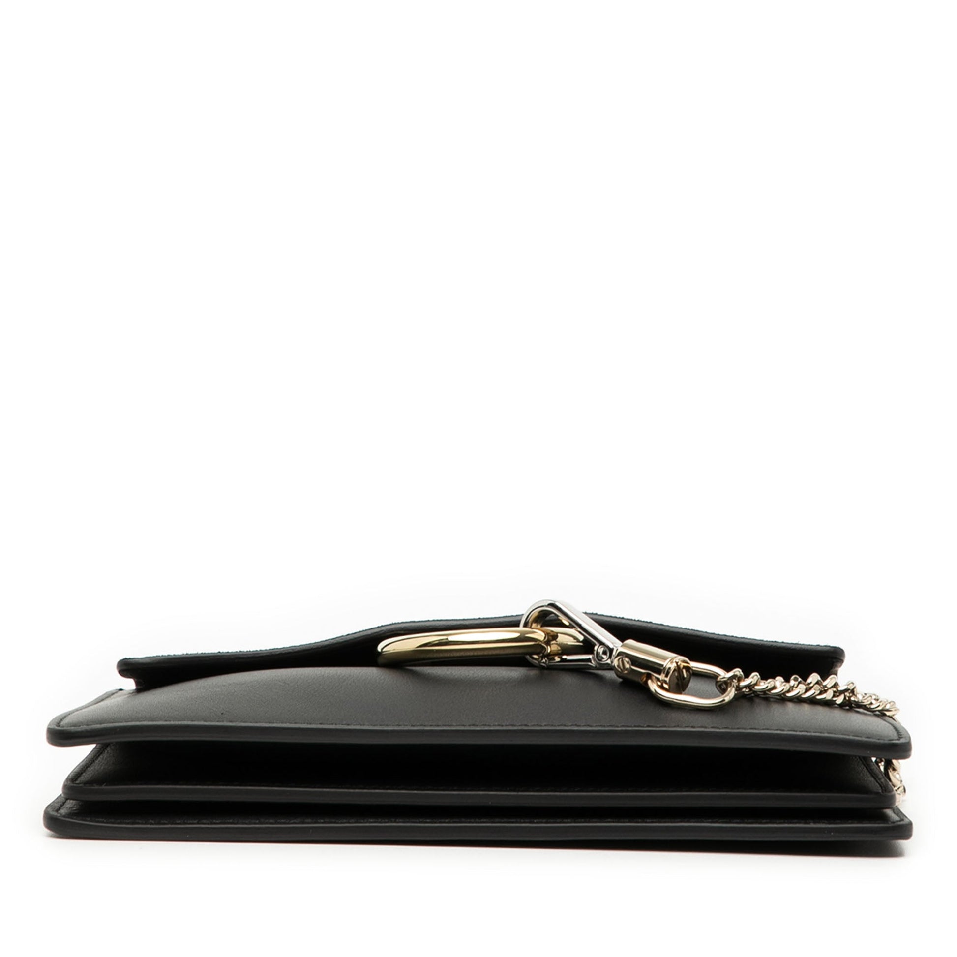 Chloé Small Calfskin and Suede Faye Crossbody