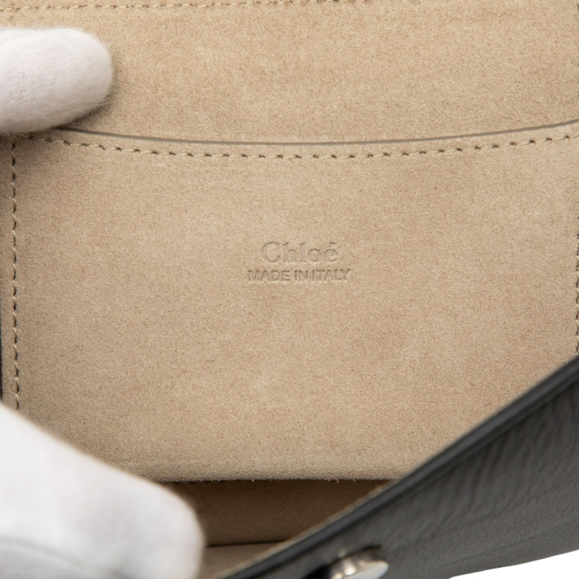 Chloé Small Calfskin and Suede Faye Crossbody