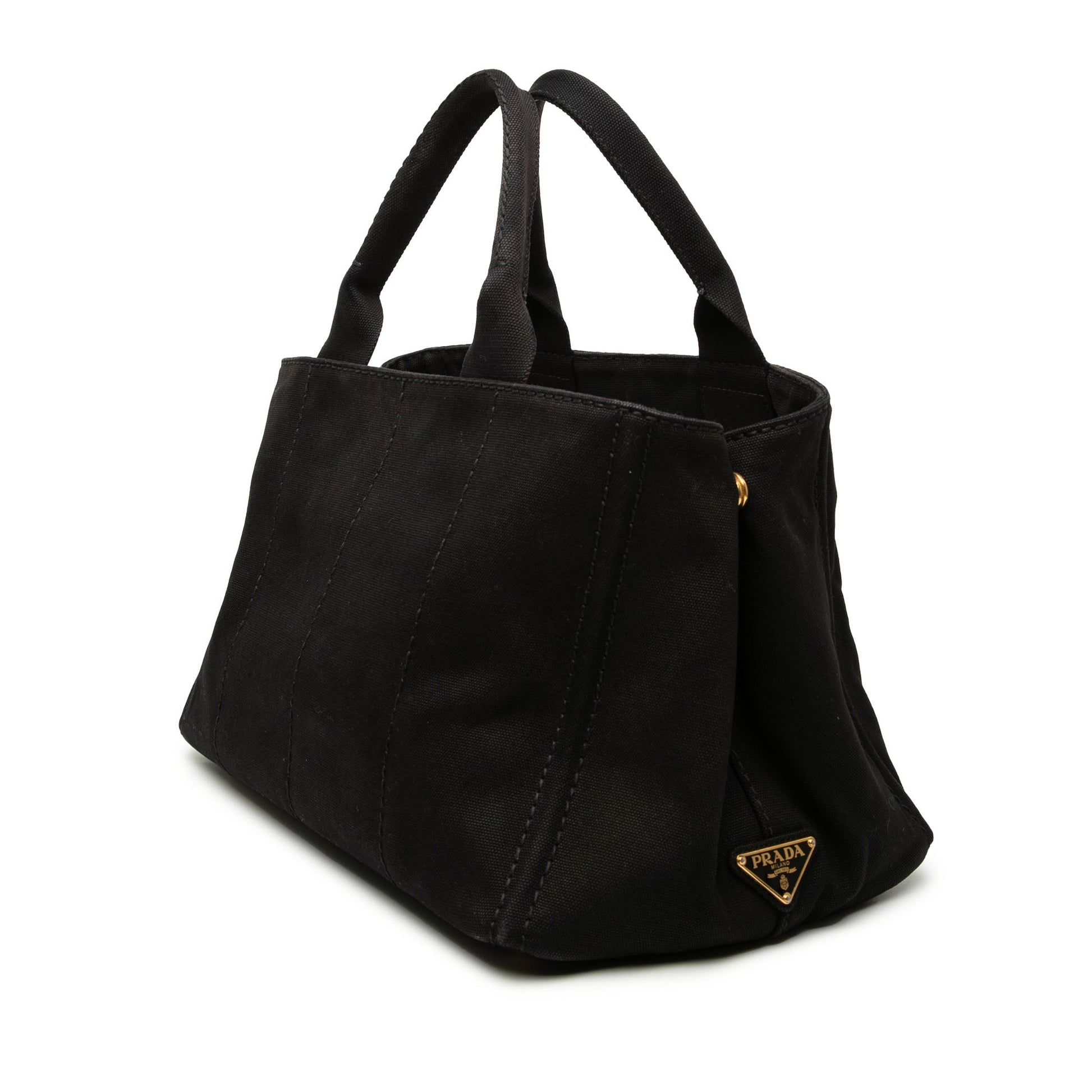 Prada Canvas Canapa Logo Satchel