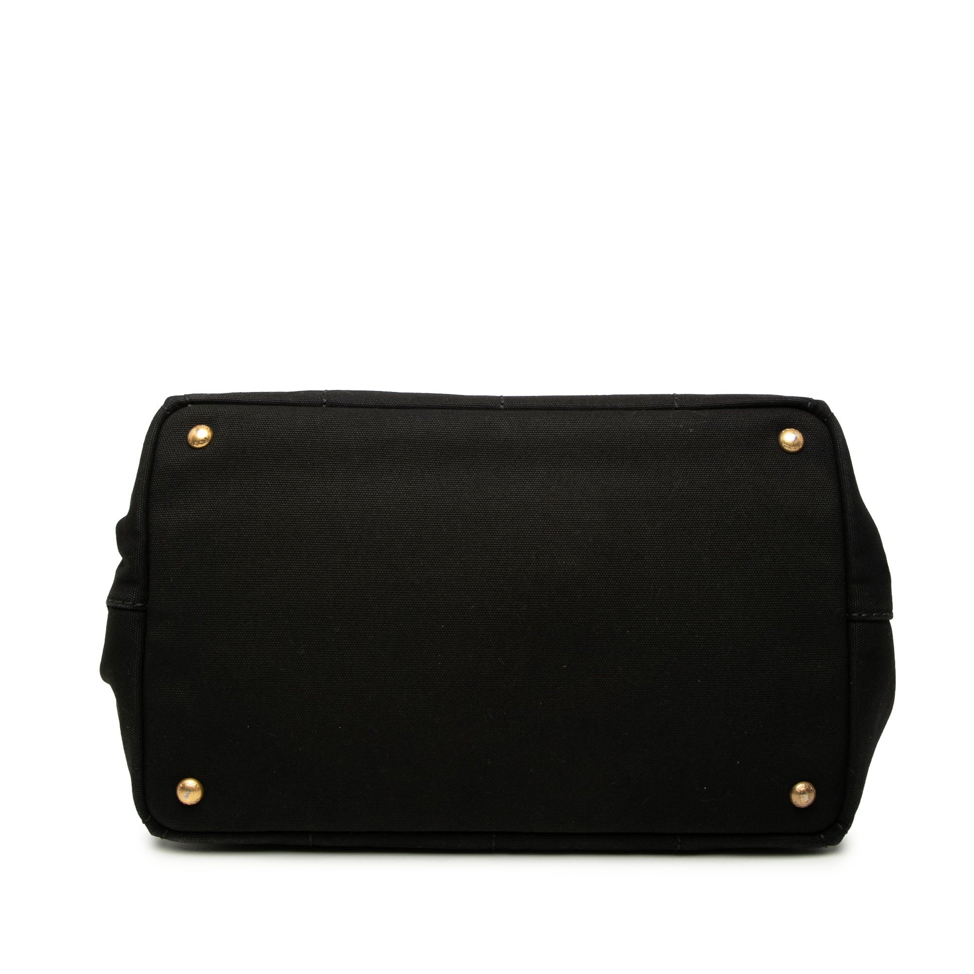 Prada Canvas Canapa Logo Satchel