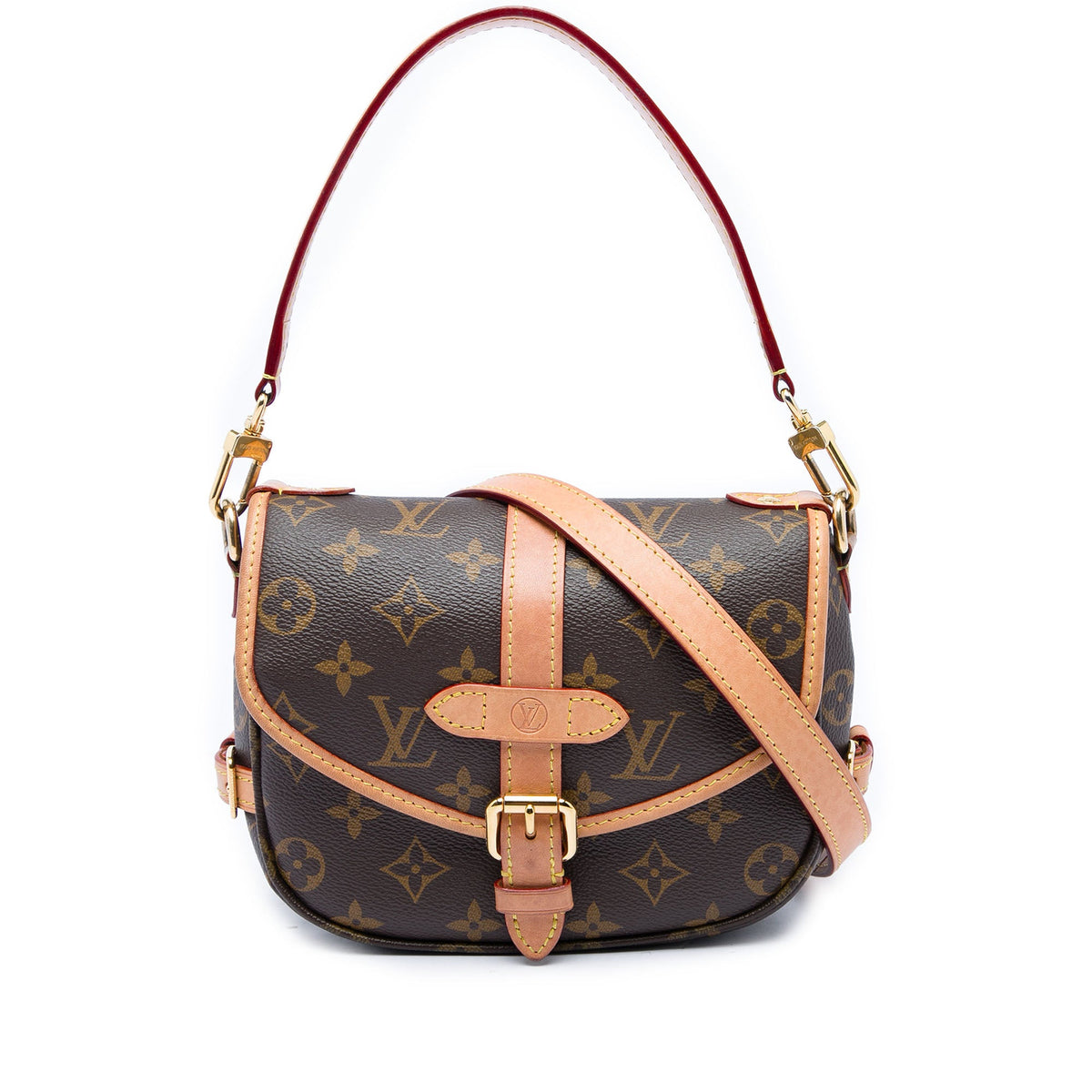 Louis Vuitton Monogram Saumur BB — Brown