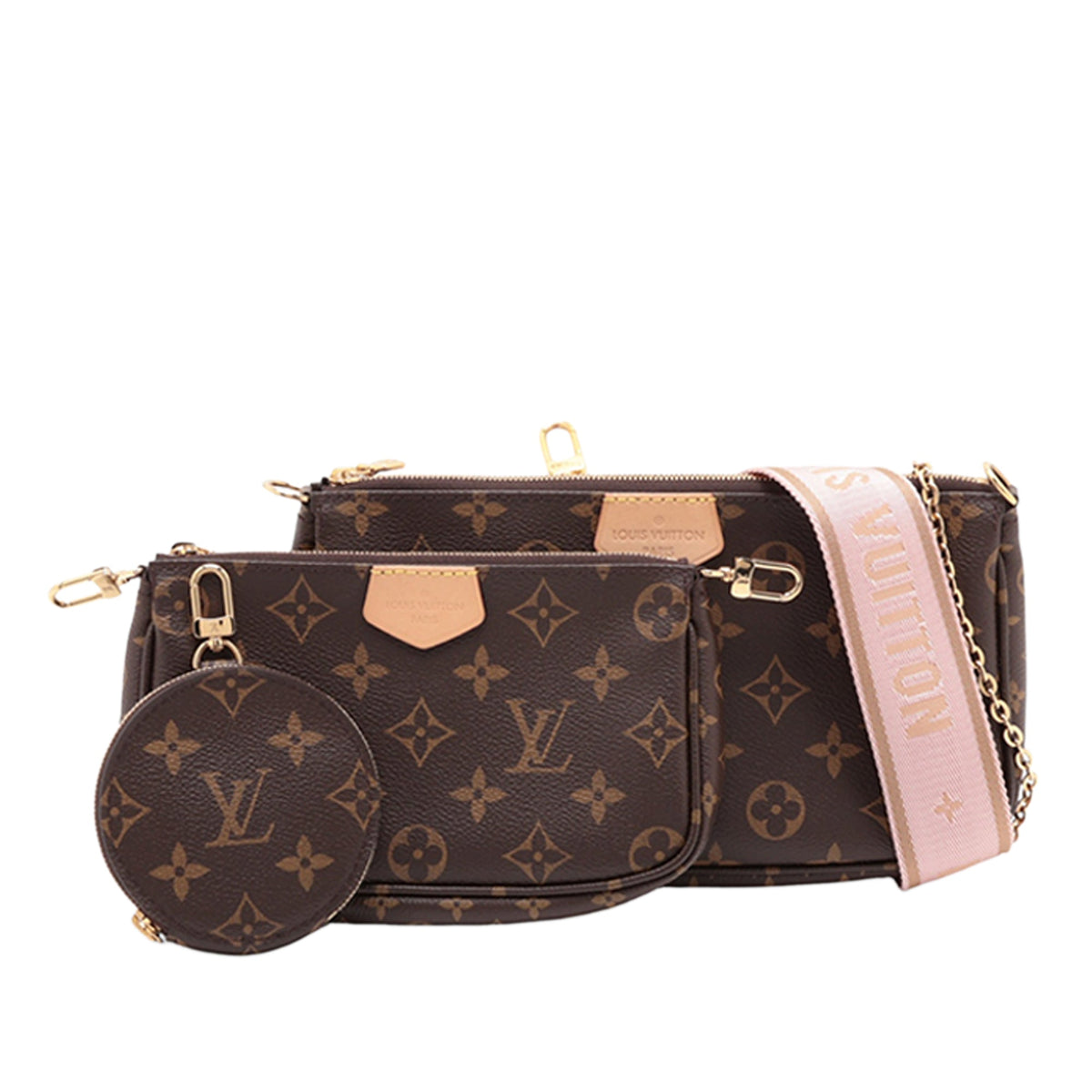 Louis Vuitton Monogram Multi Pochette Accessoires — Brown