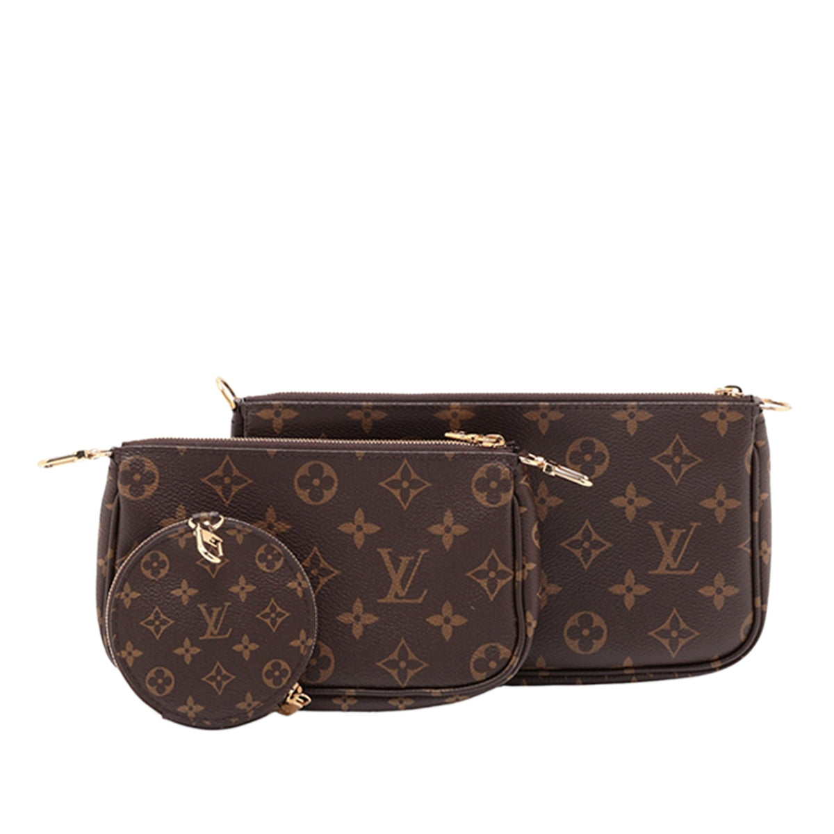 Louis Vuitton Monogram Multi Pochette Accessoires — Brown