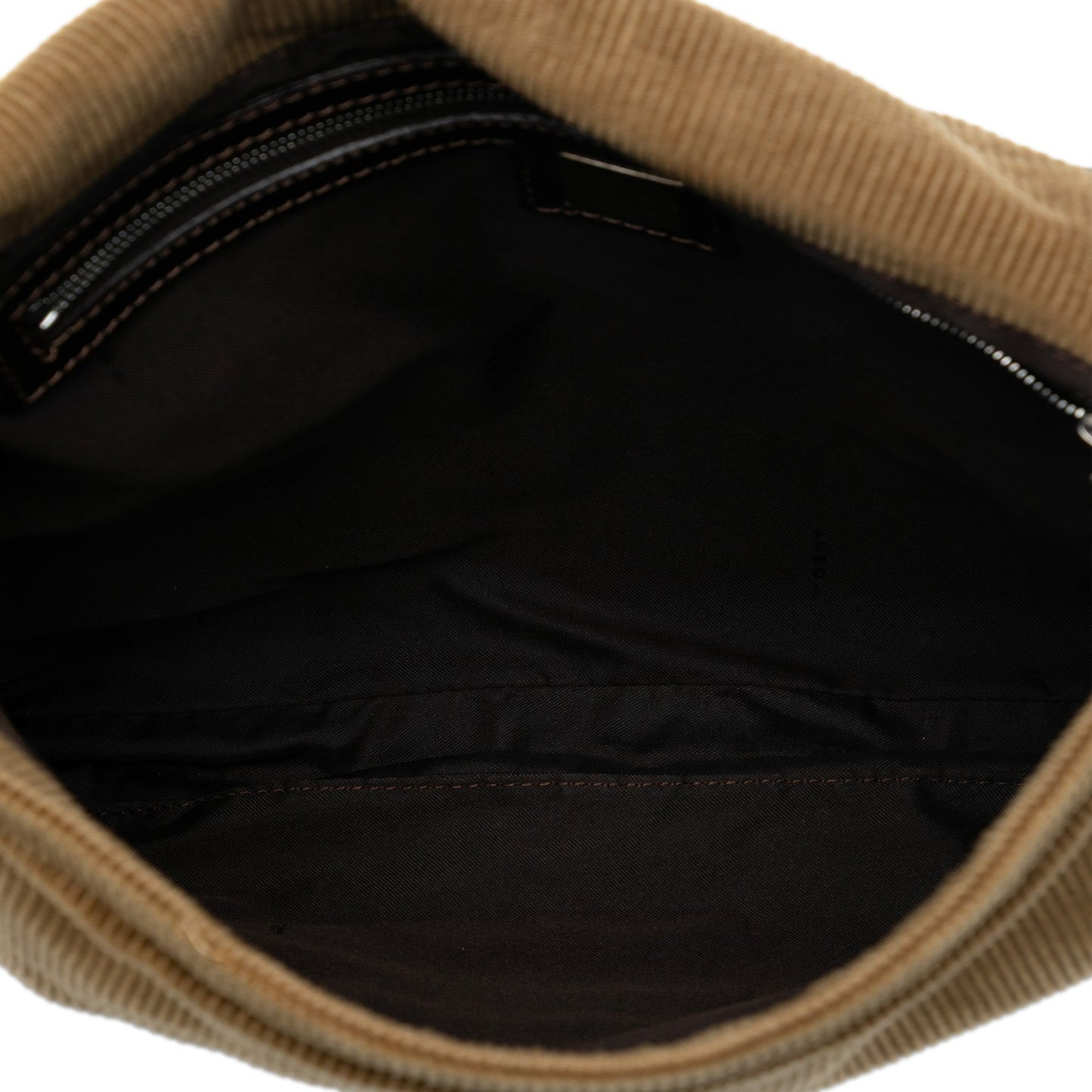Fendi Corduroy Shoulder Bag