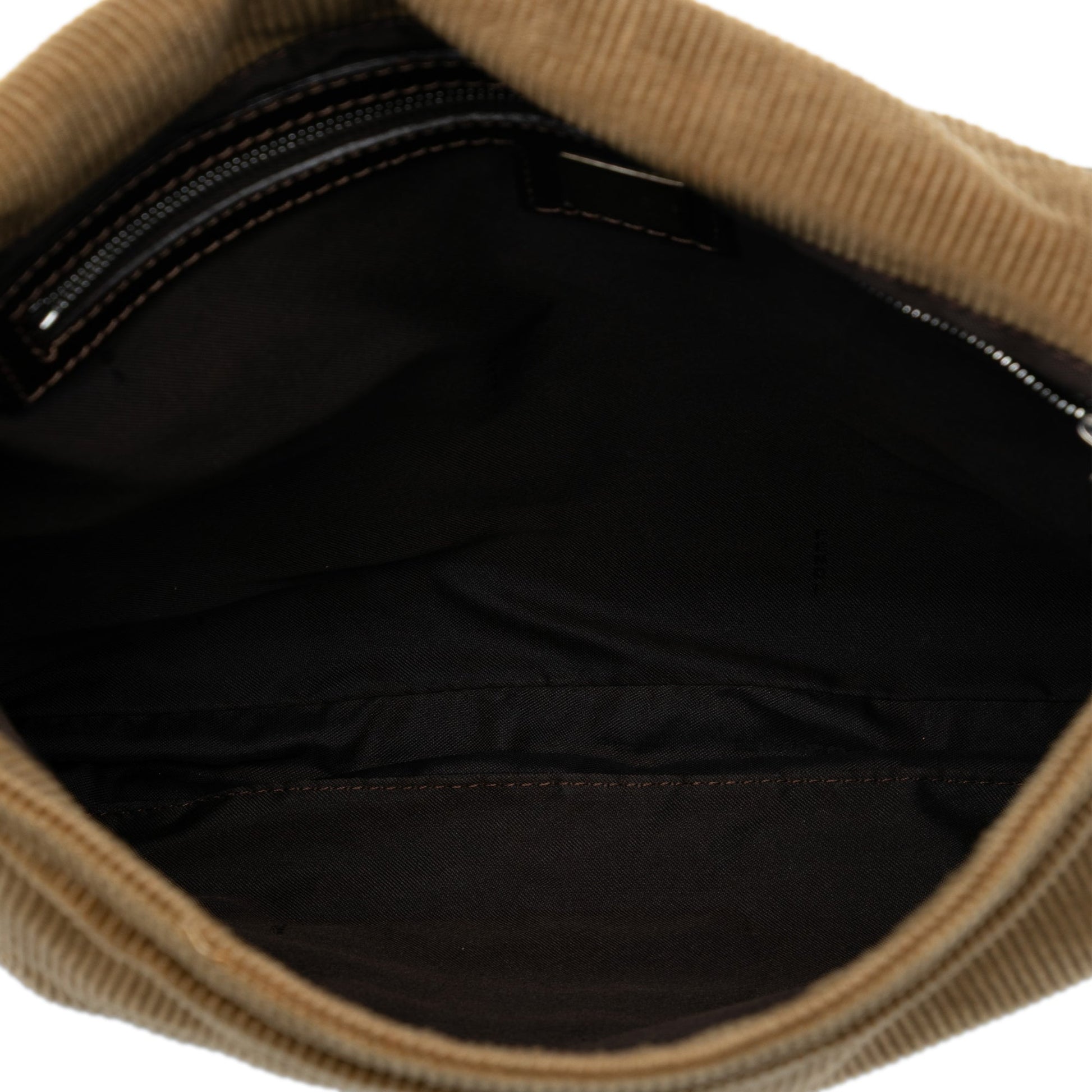 Fendi Corduroy Shoulder Bag