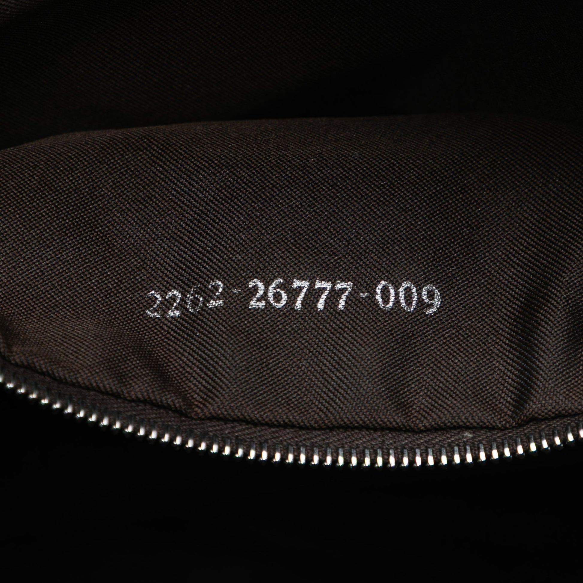 Fendi Corduroy Shoulder Bag