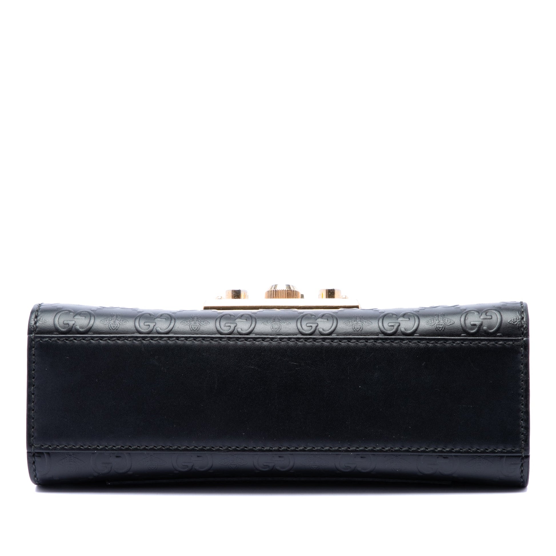 Gucci Small Guccissima Padlock Crossbody