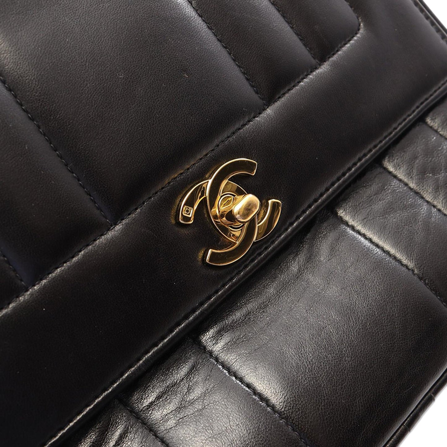 Chanel CC Vertical Quilted Lambskin Tassel Flap Camera Bag