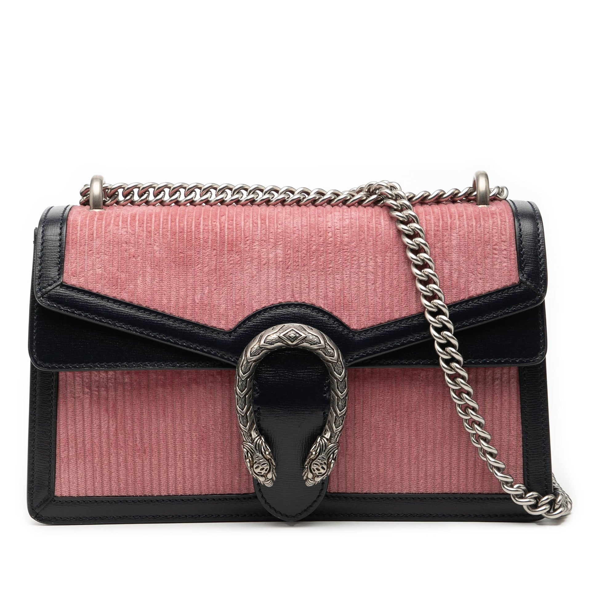 Gucci Small Bicolor Corduroy Dionysus Shoulder Bag