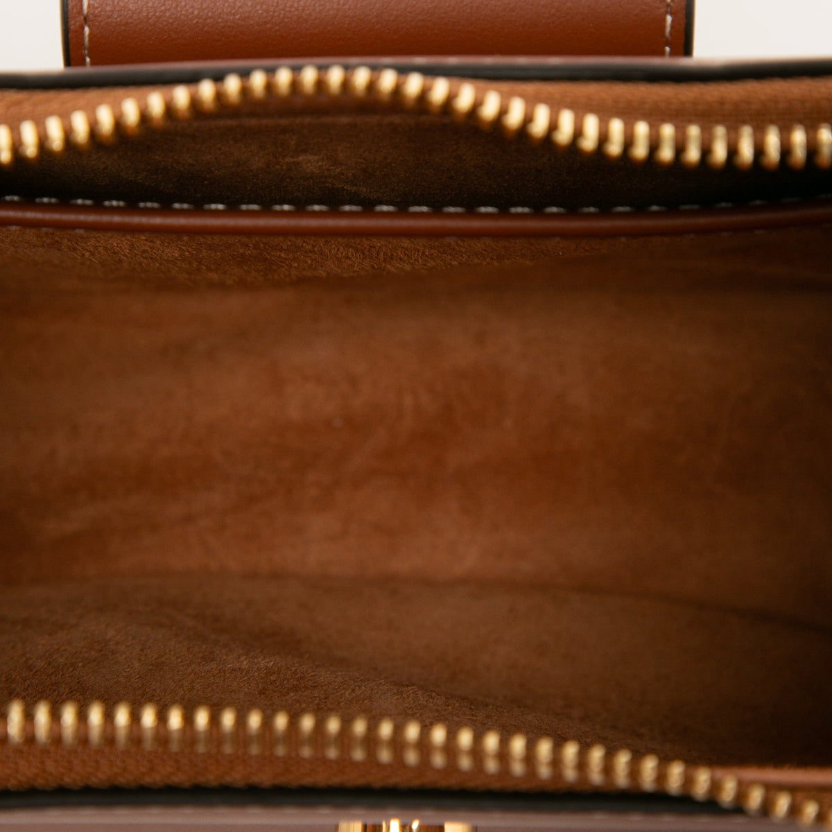 Celine Medium Smooth Calfskin Triomphe Ava Shoulder Bag — Brown