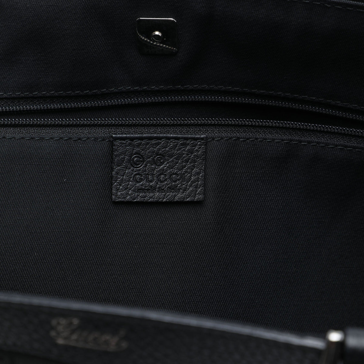 Gucci GG Nylon Abbey D Ring Pocket Tote