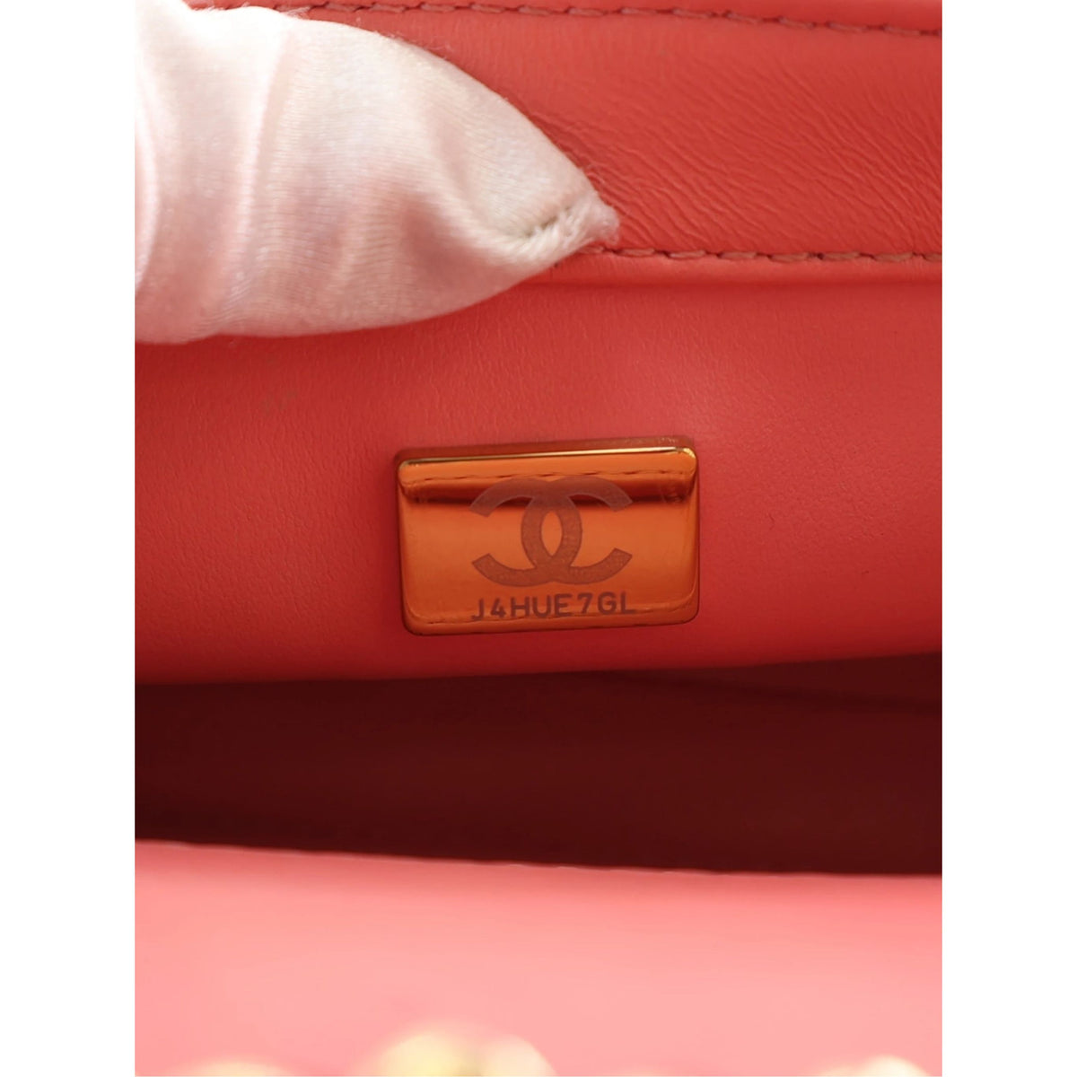 Chanel Mini CC Quilted Lambskin Chain Flap — Pink