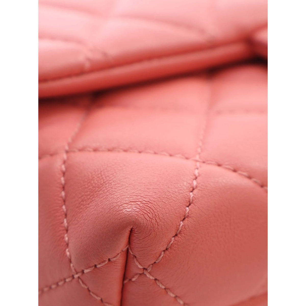 Chanel Mini CC Quilted Lambskin Chain Flap — Pink