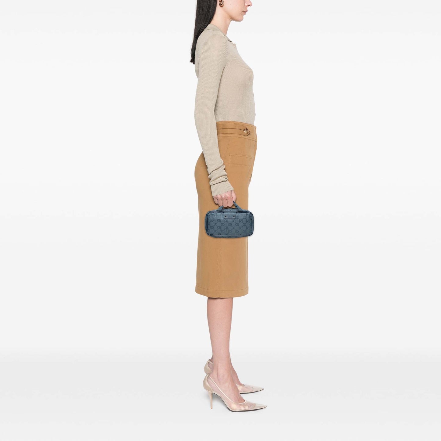 Gucci GG Nylon Make up Handbag