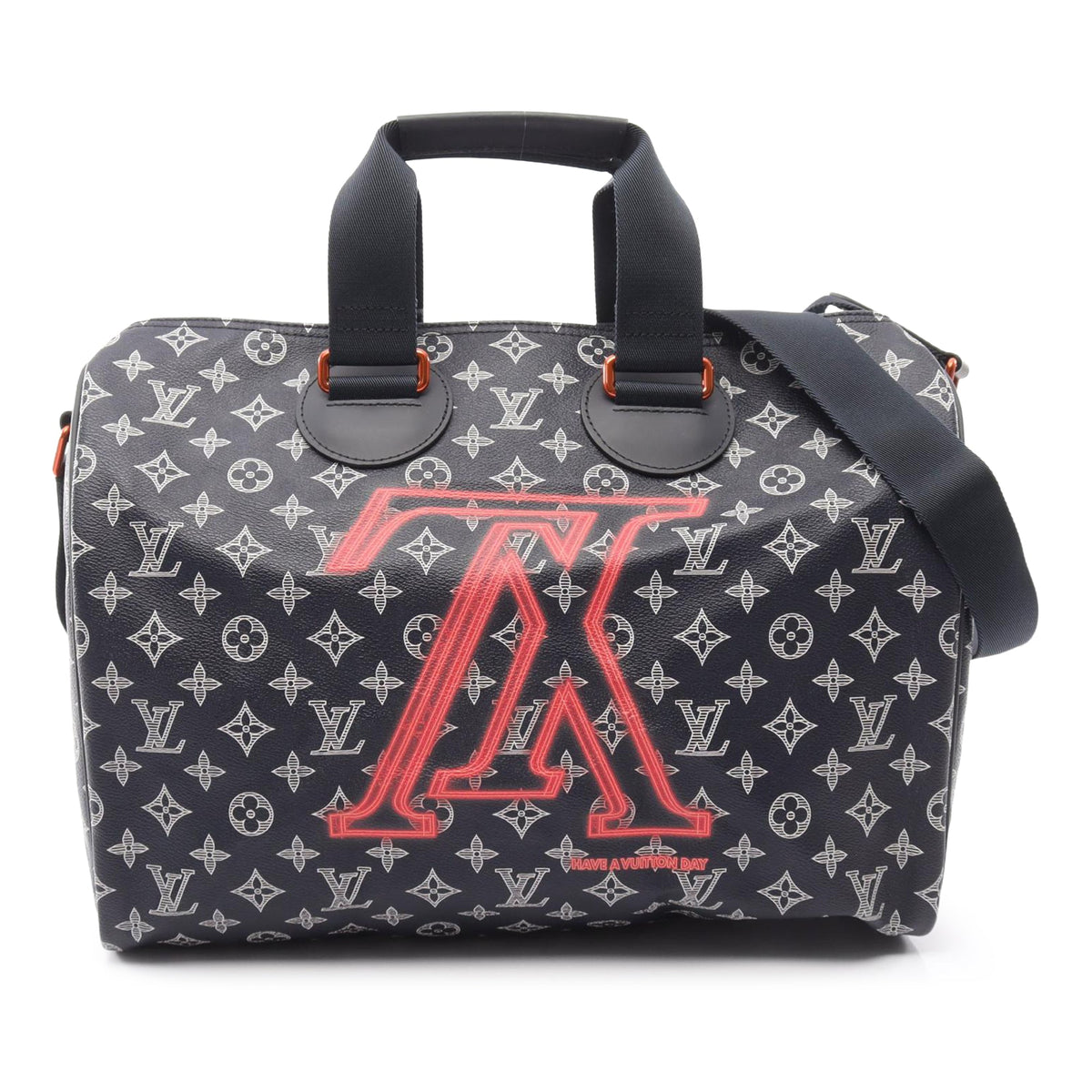 Louis Vuitton Monogram Upside Down Ink Keepall Bandouliere 40