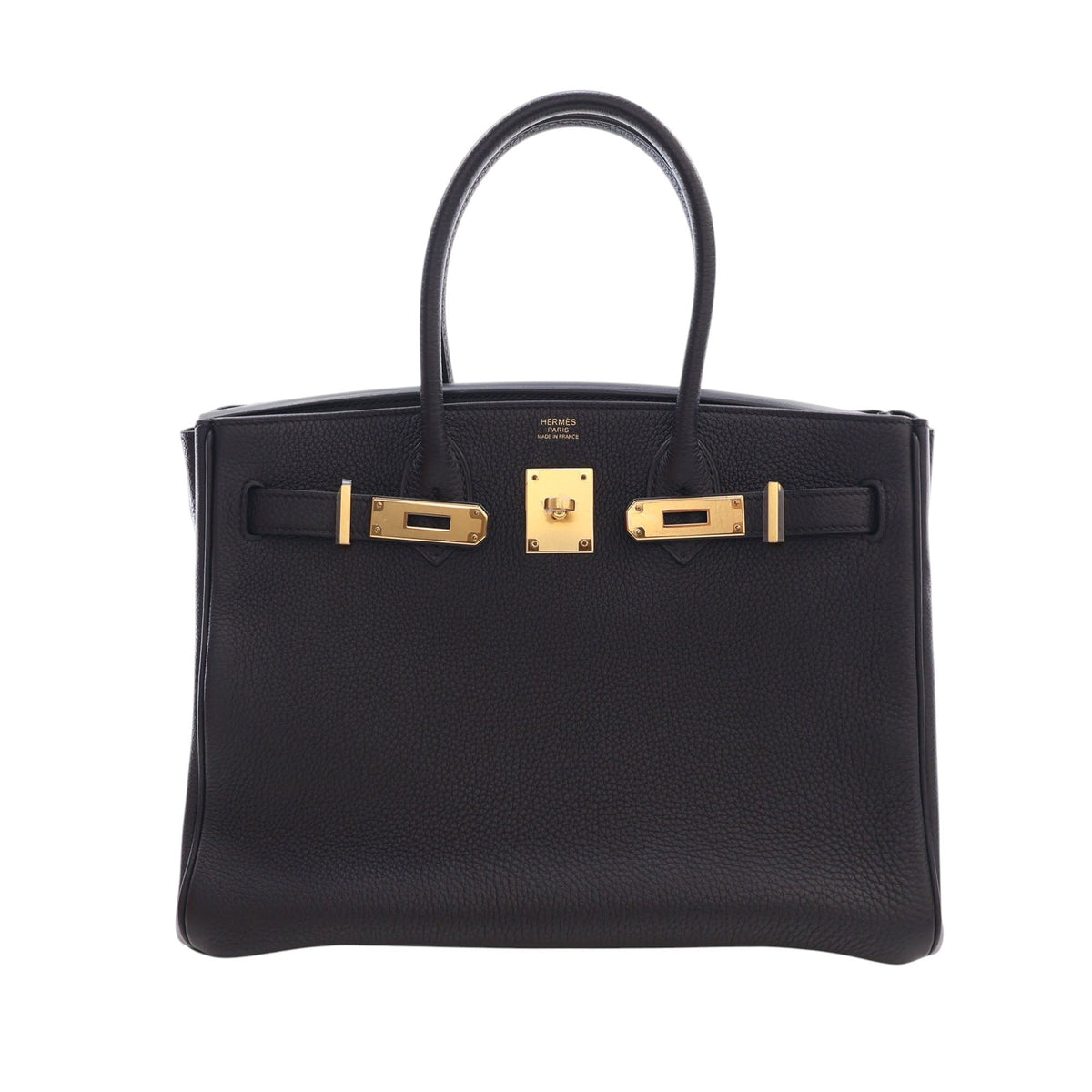 Hermès Togo Swift and Toile 3 in 1 Birkin Retourne 30 — Black