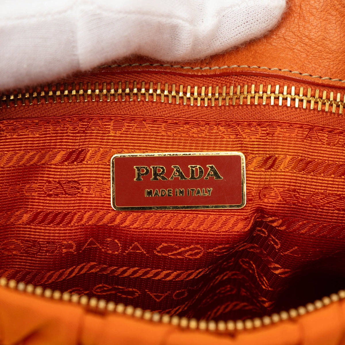 Prada Tessuto Gaufre Satchel