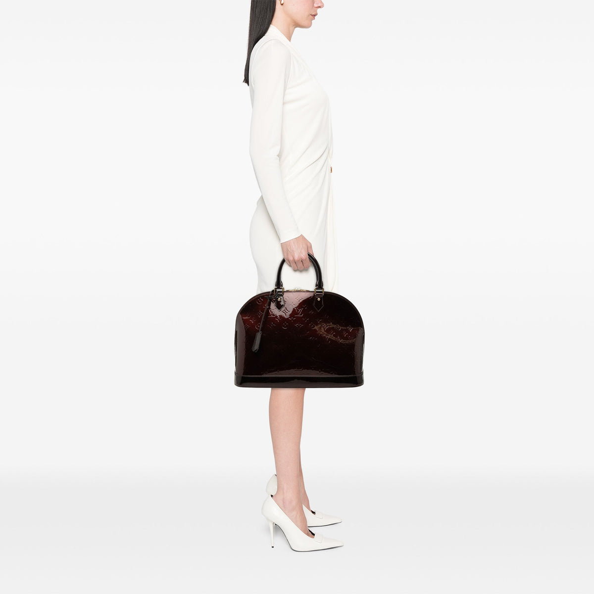 Louis Vuitton Monogram Vernis Alma GM