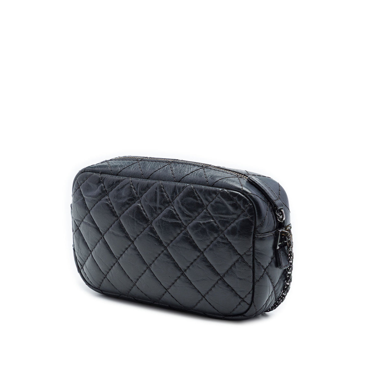 Chanel Mini Quilted Aged Calfskin Reissue Camera Bag