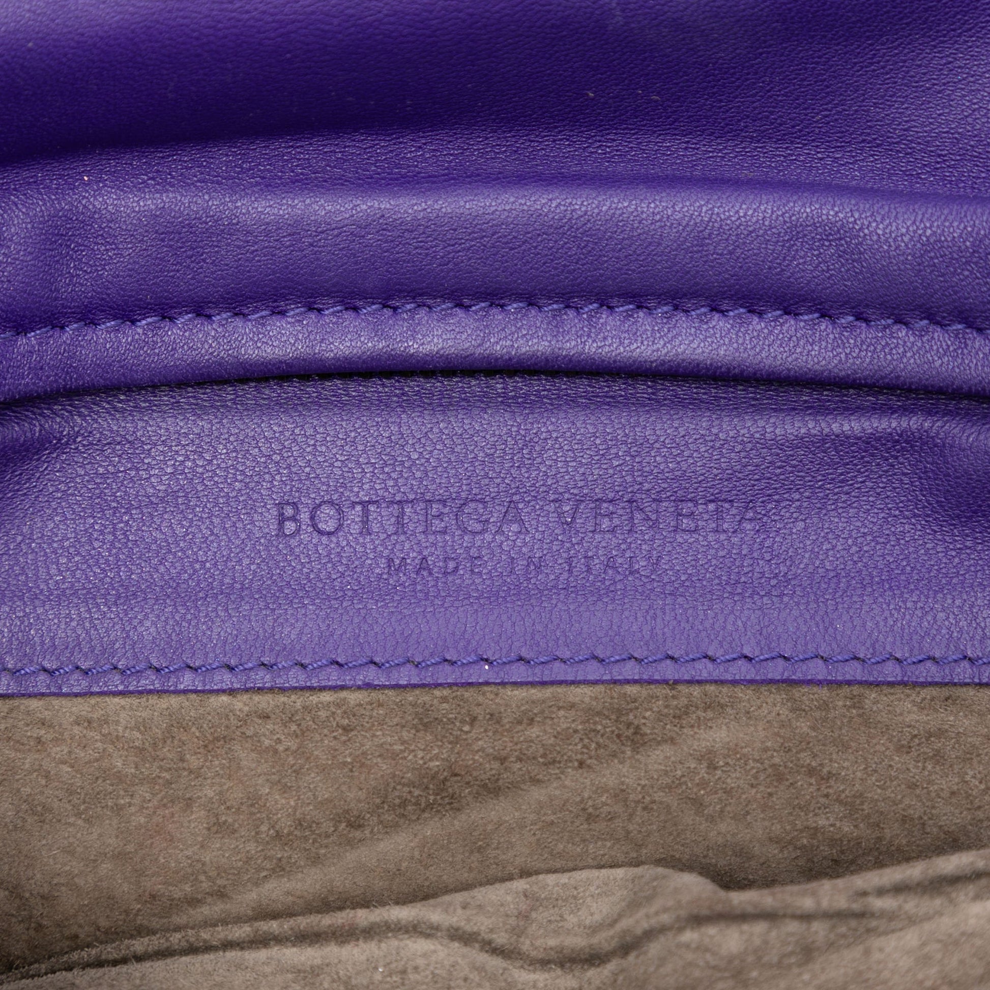 Bottega Veneta Nappa Intrecciato Turn Lock Clutch