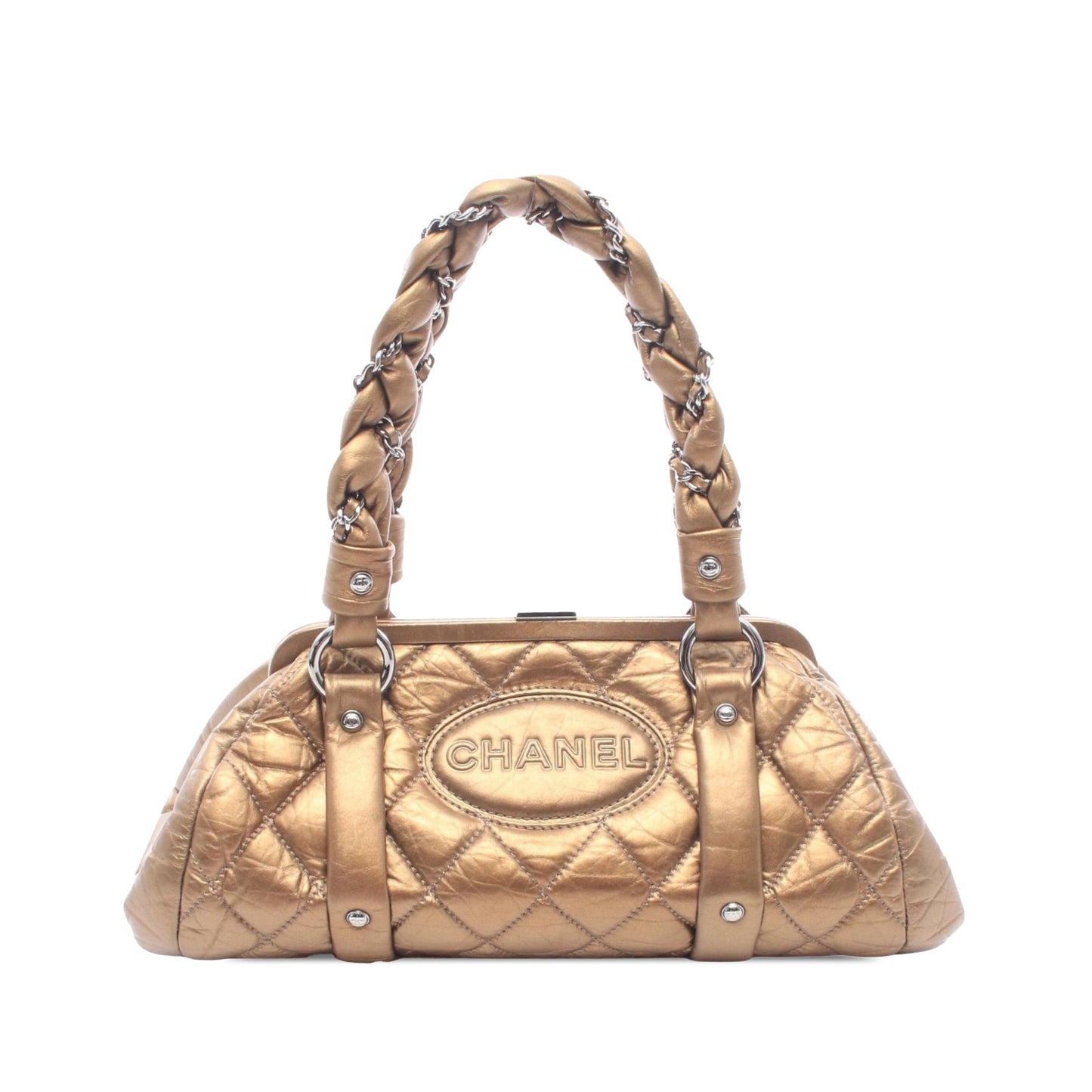 Chanel Lambskin Lady Braid Shoulder Bag