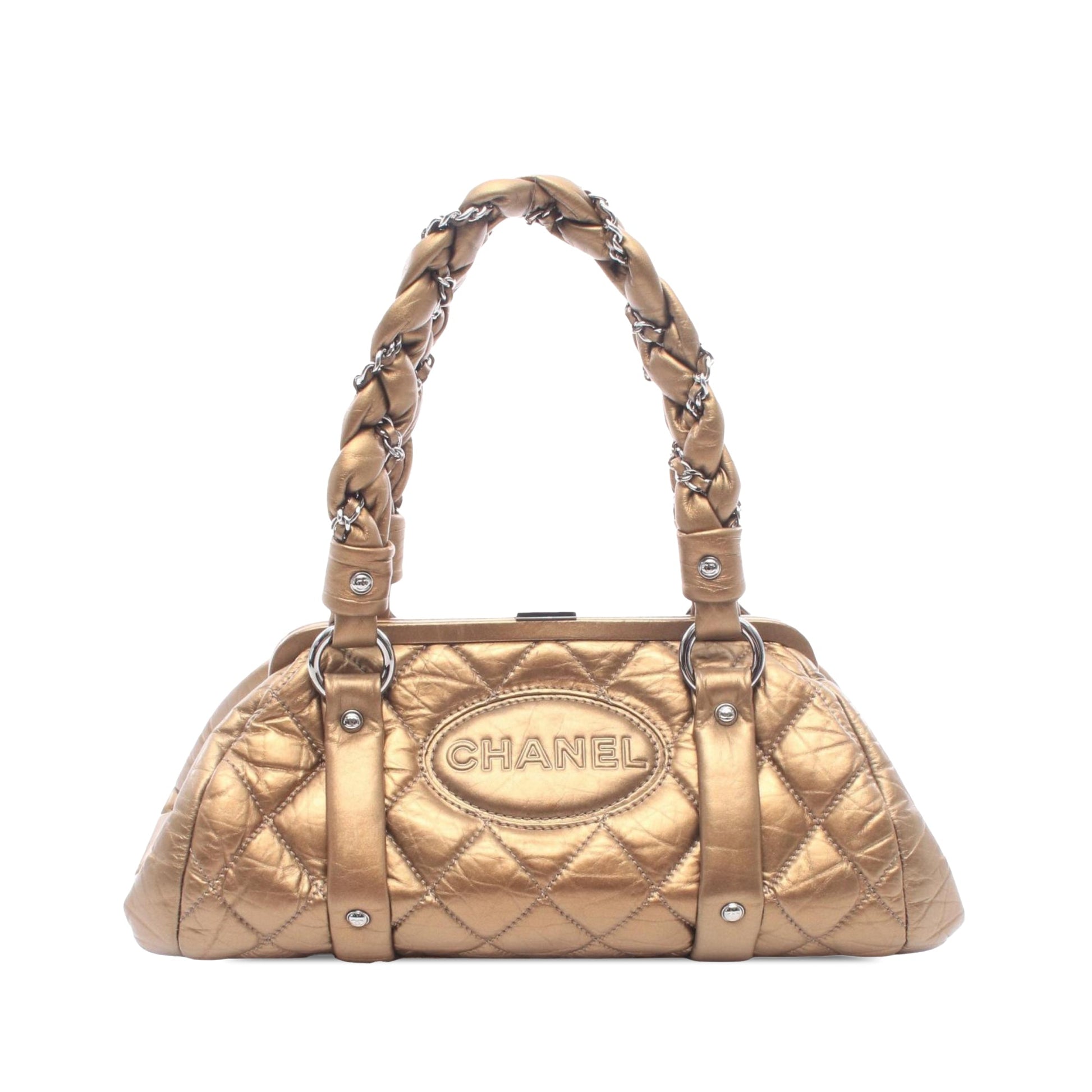 Chanel Lambskin Lady Braid Shoulder Bag